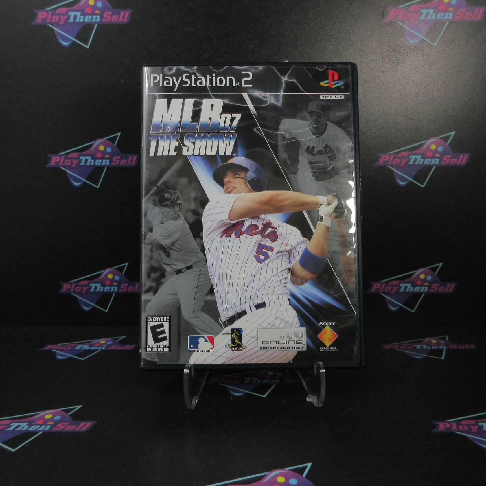 MLB 07 The Show PS2 PlayStation 2 + Reg Card - Like New