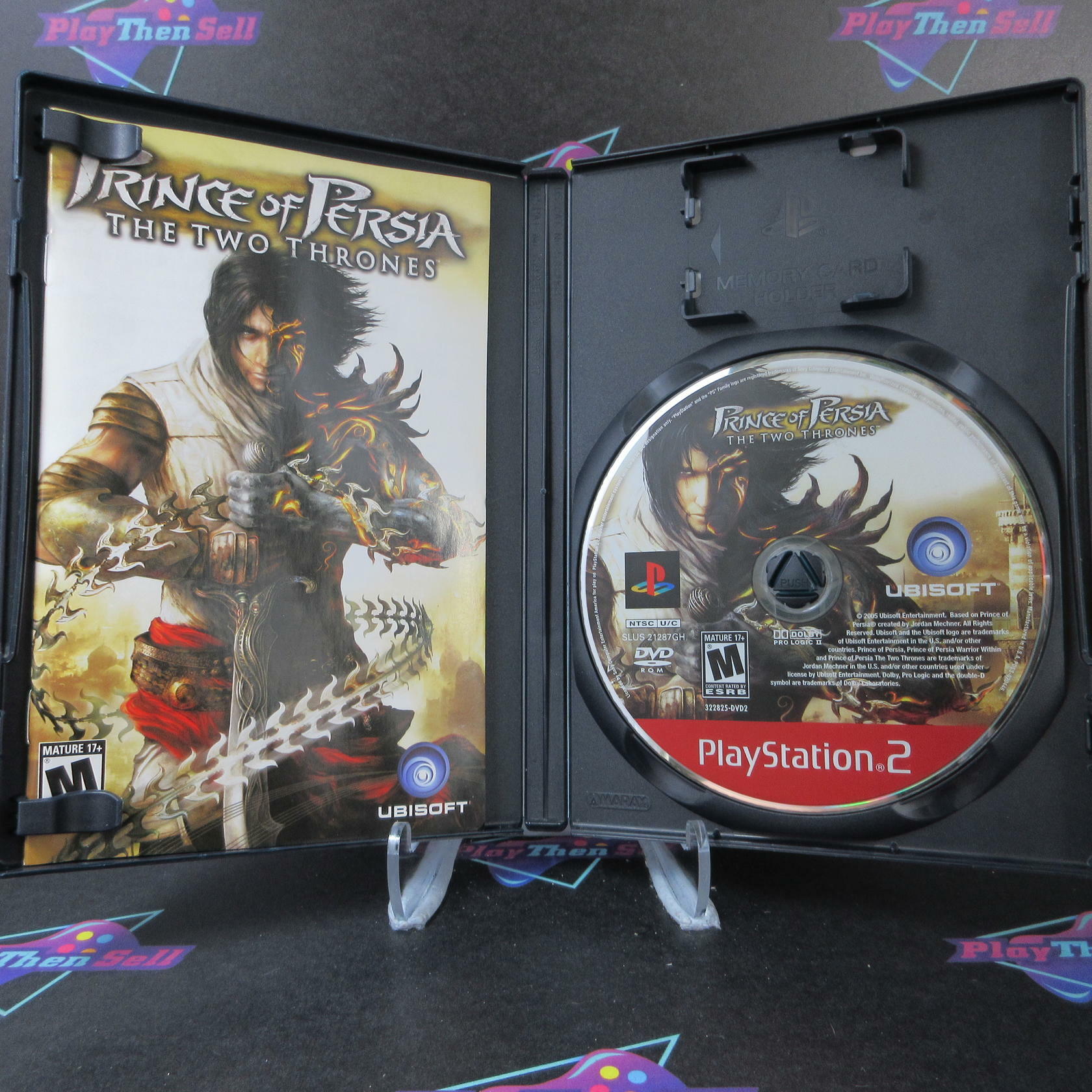 Prince of Persia The Two Thrones GH PS2 PlayStation 2 AD Complete CIB - Very Good