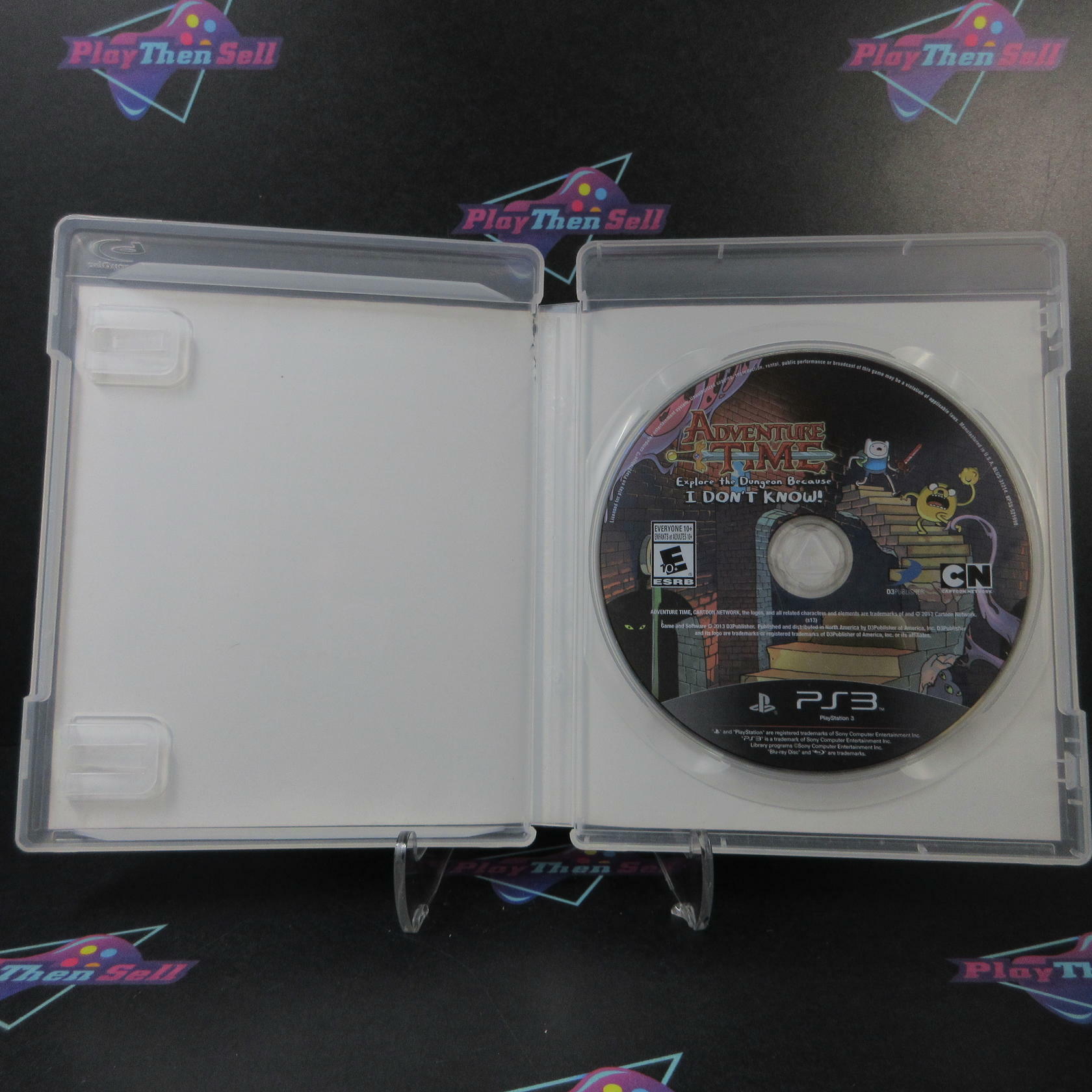 Adventure Time Explore the Dungeon Because I Dont Know PS3 PlayStation 3 AD/NM - Very Good