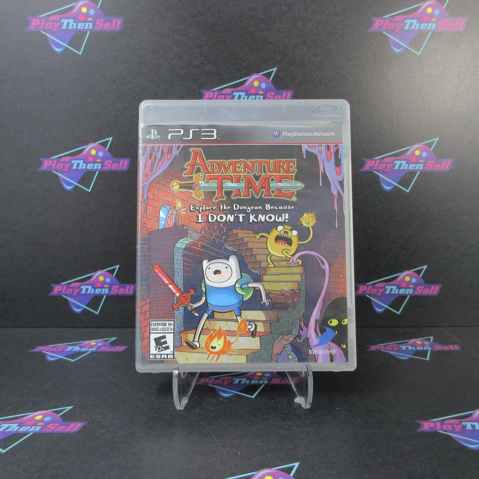 Adventure Time Explore the Dungeon Because I Dont Know PS3 PlayStation 3 AD/NM - Very Good