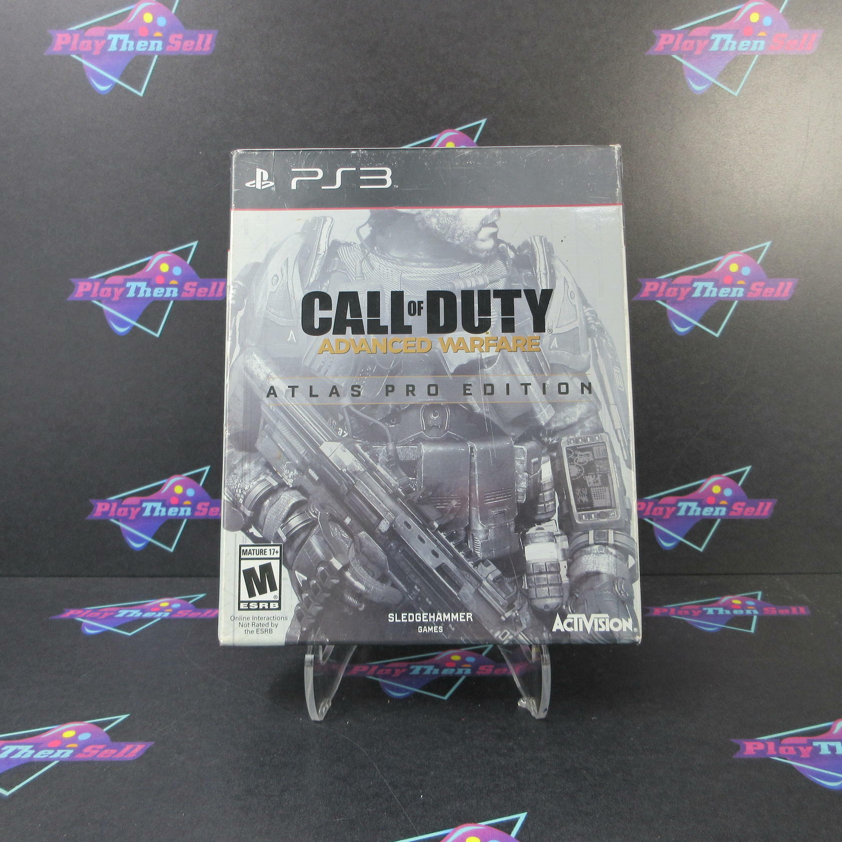 Call of Duty Advanced Warfare Atlas Pro Edition PS3 AD + Sleeve / Manual - Very Good