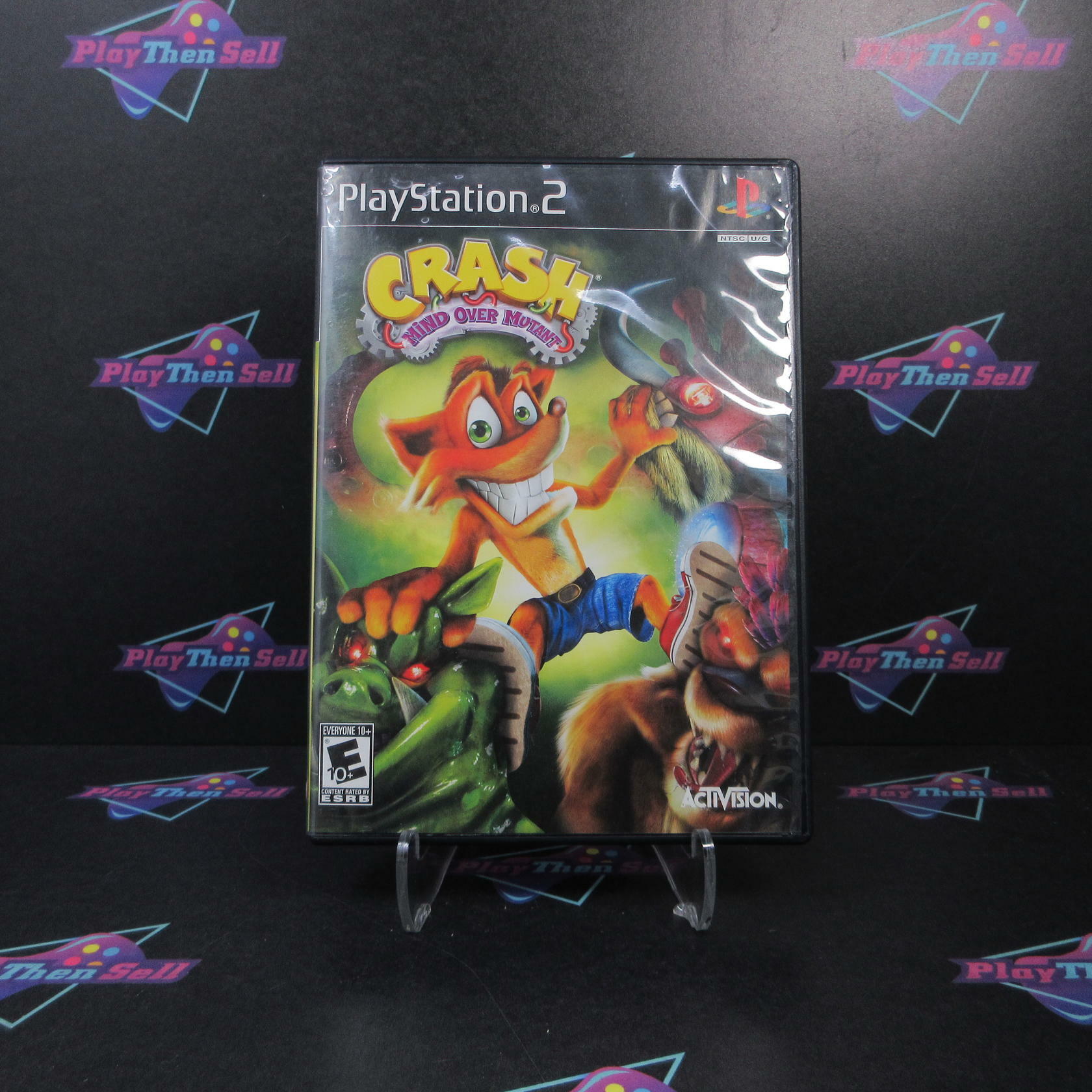 Crash Mind Over Mutant PS2 PlayStation 2 AD/MD Complete CIB - Very Good