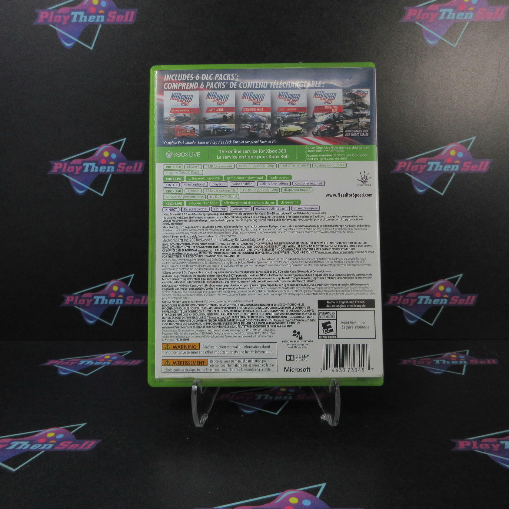 Need for Speed Rivals Complete Edition Xbox 360 AD Complete CIB - Very Good
