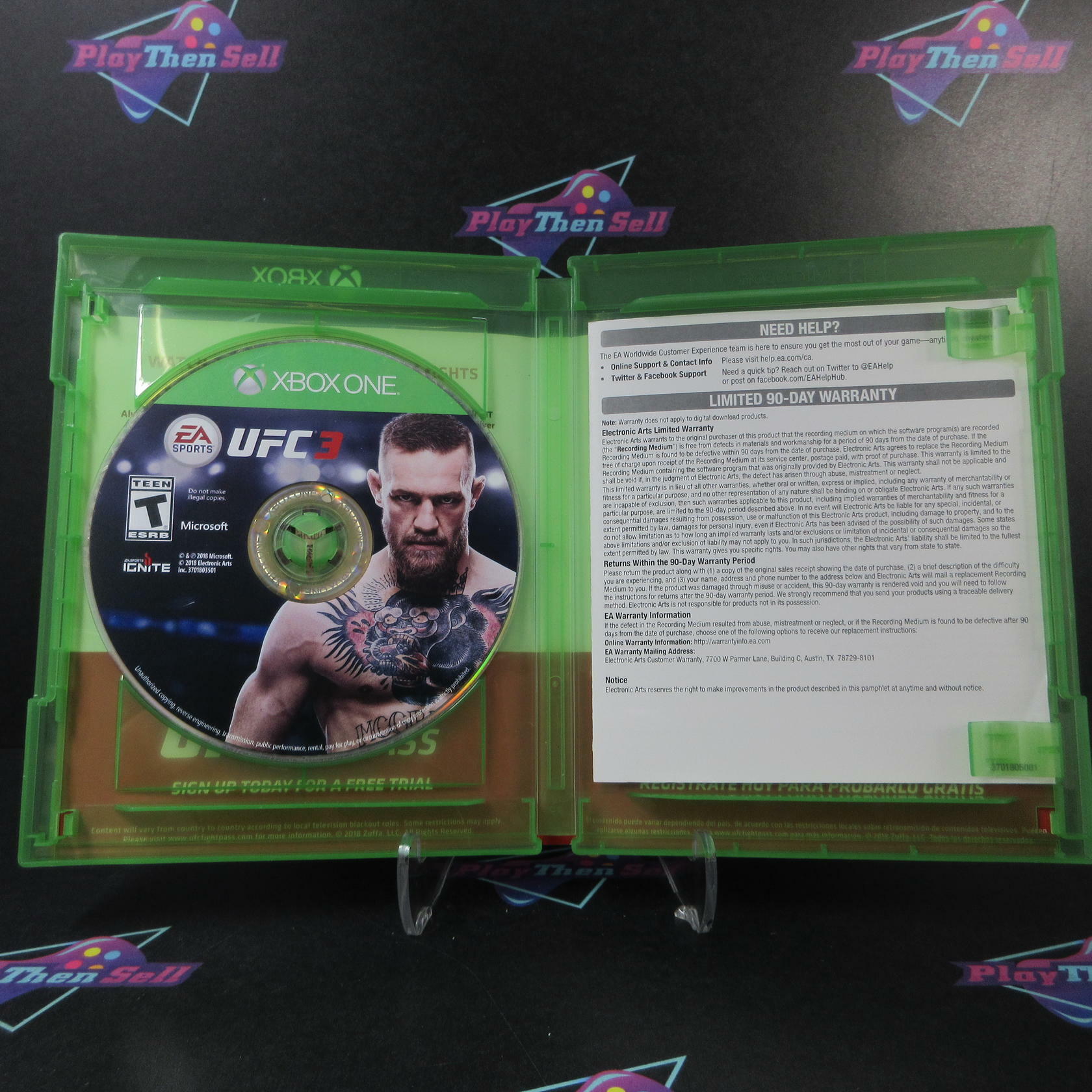 UFC 3 Xbox One AD Complete CIB - Very Good