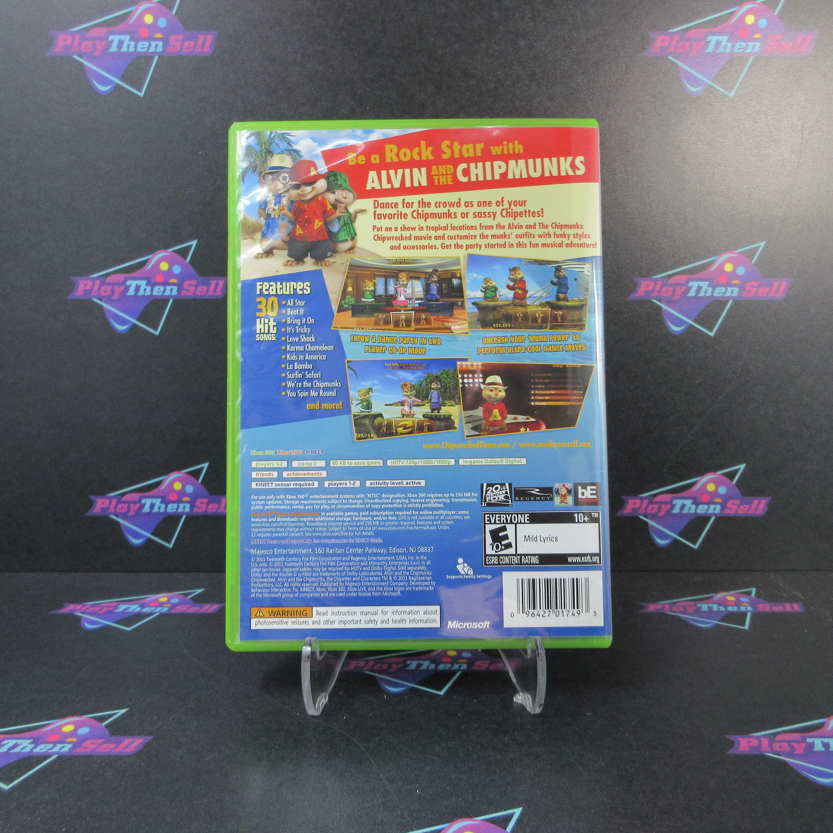 Alvin and the Chipmunks Chipwrecked Xbox 360 - Like New