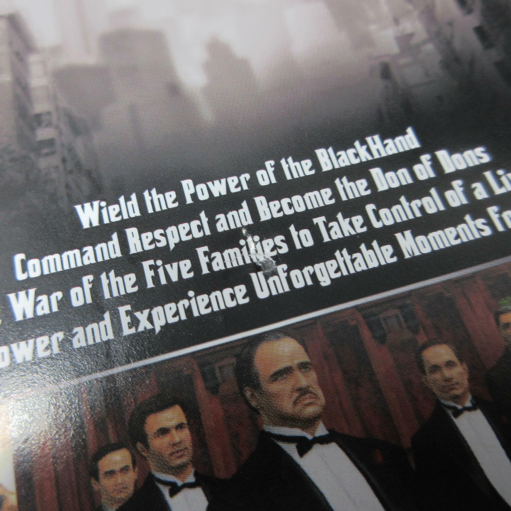 Godfather PS2 PlayStation 2 AD + Map Complete CIB - Very Good