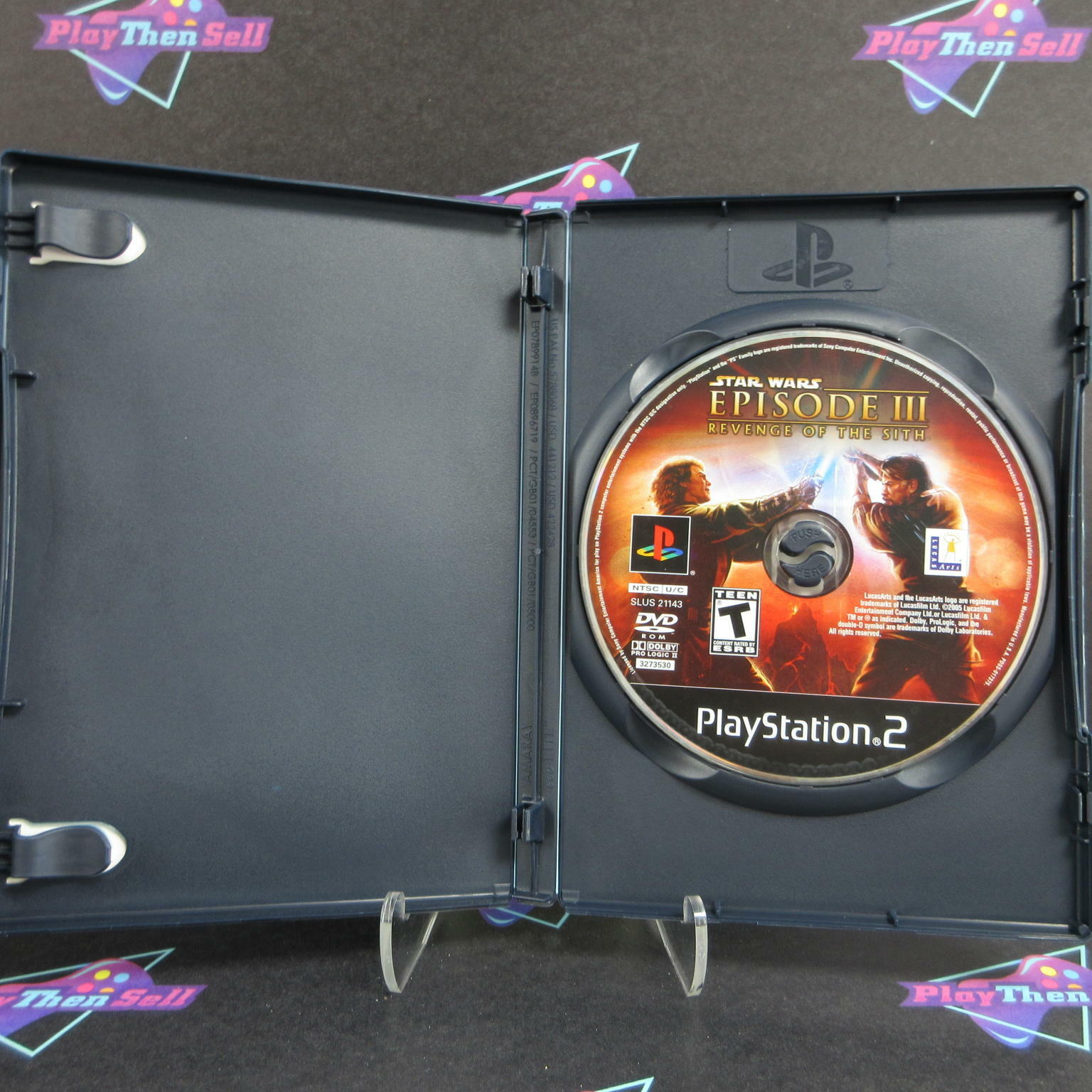 Star Wars Episode III Revenge of the Sith PS2 PlayStation 2 - Very Good