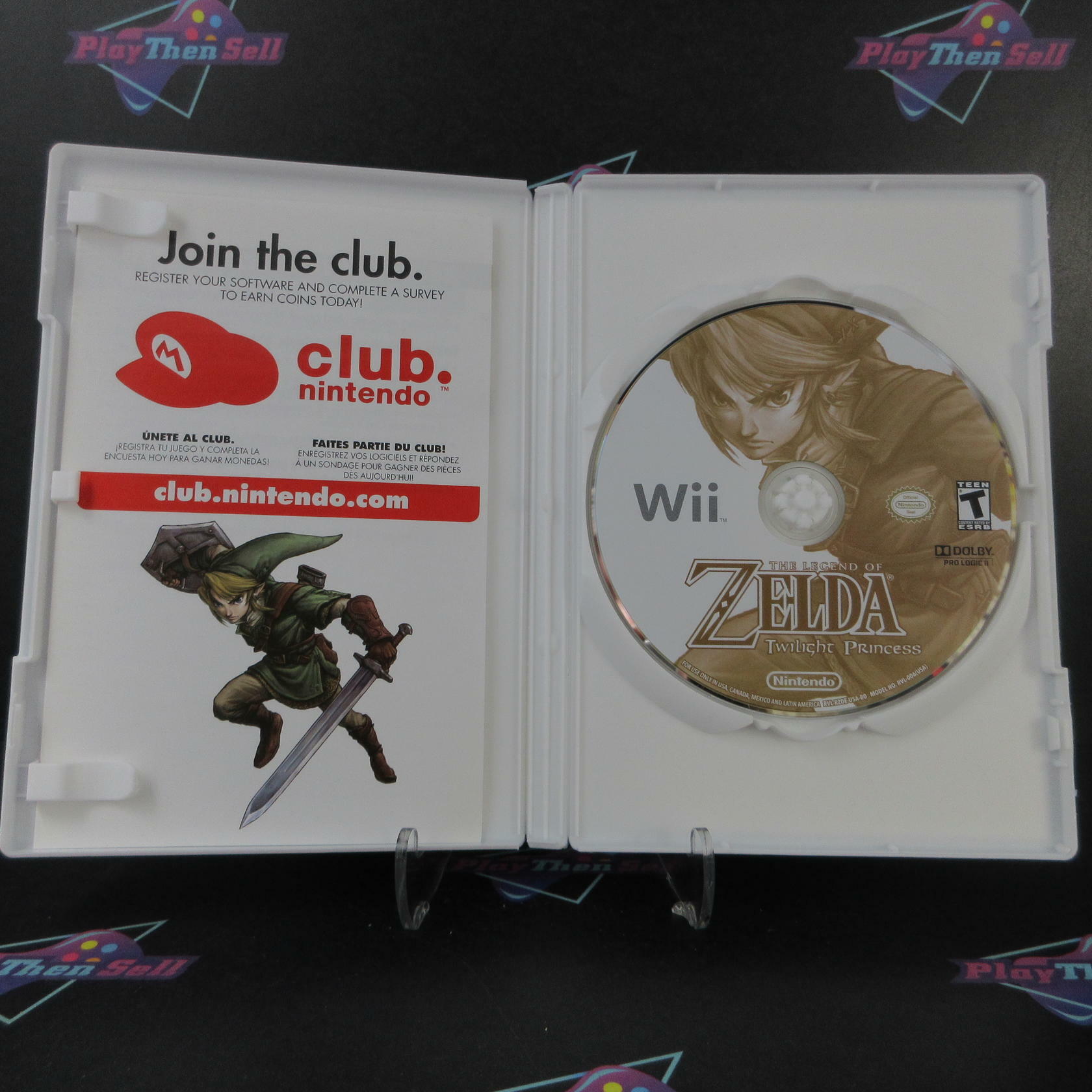 The Legend of Zelda Twilight Princess Nintendo Wii - Very Good