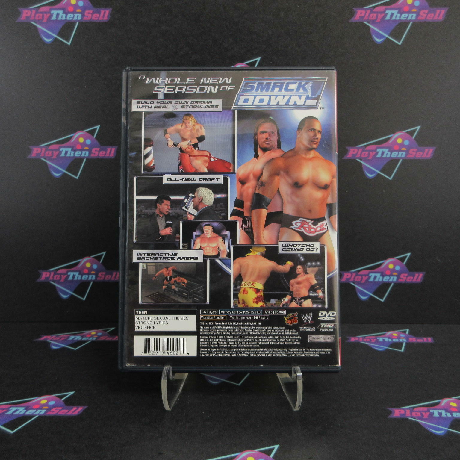 WWE Smackdown! Shut Your Mouth PS2 PlayStation 2 GH - Very Good
