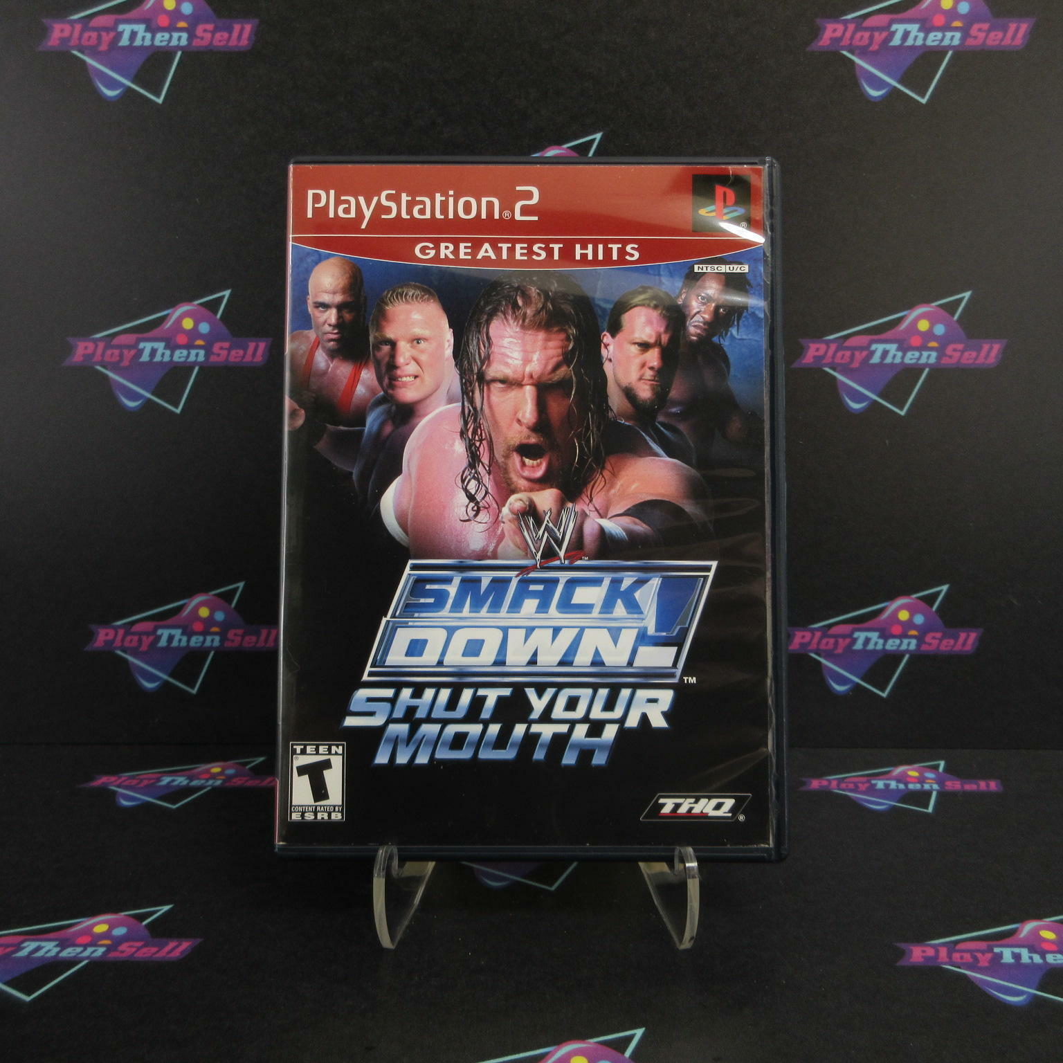 WWE Smackdown! Shut Your Mouth PS2 PlayStation 2 GH - Very Good