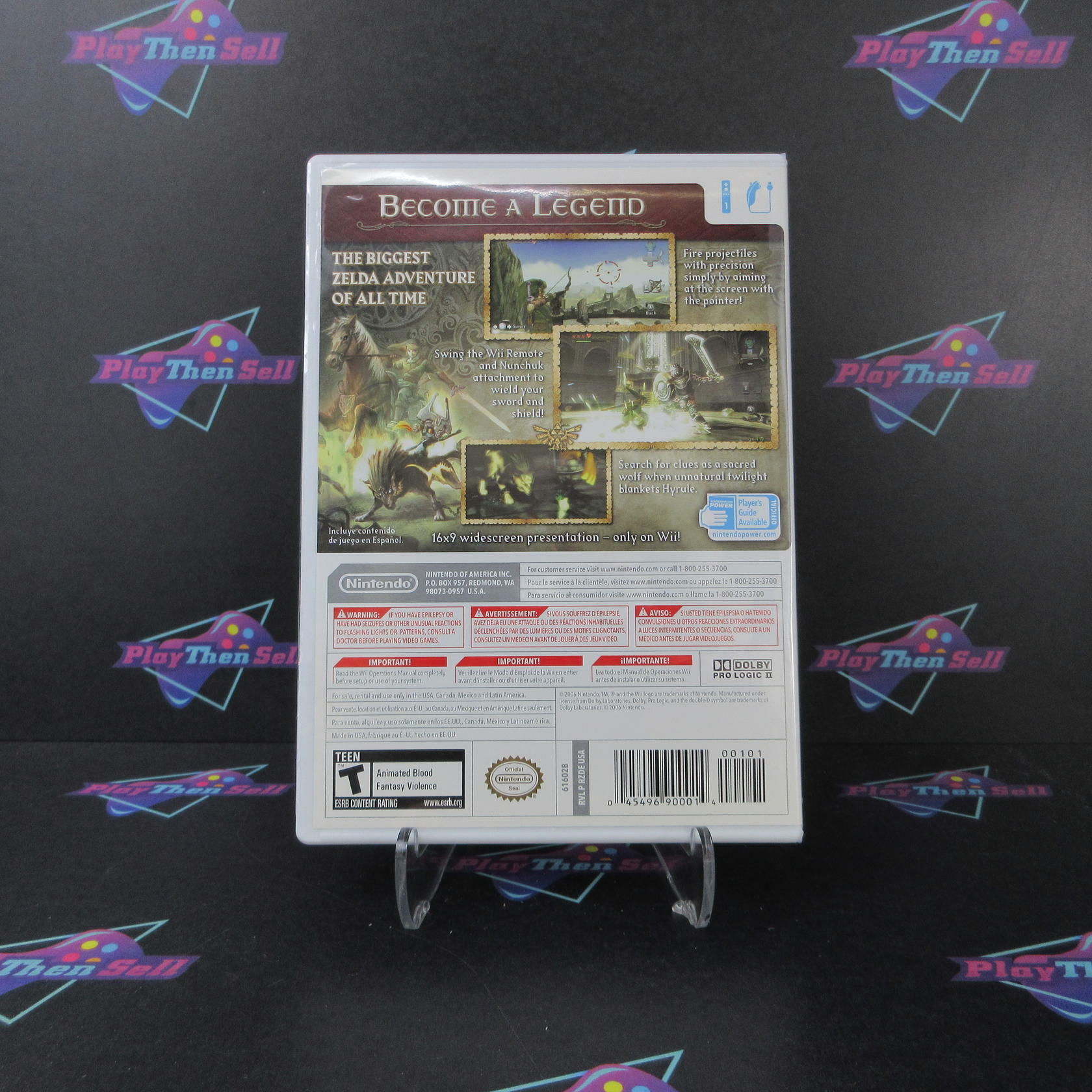 The Legend of Zelda Twilight Princess Nintendo Wii - Very Good
