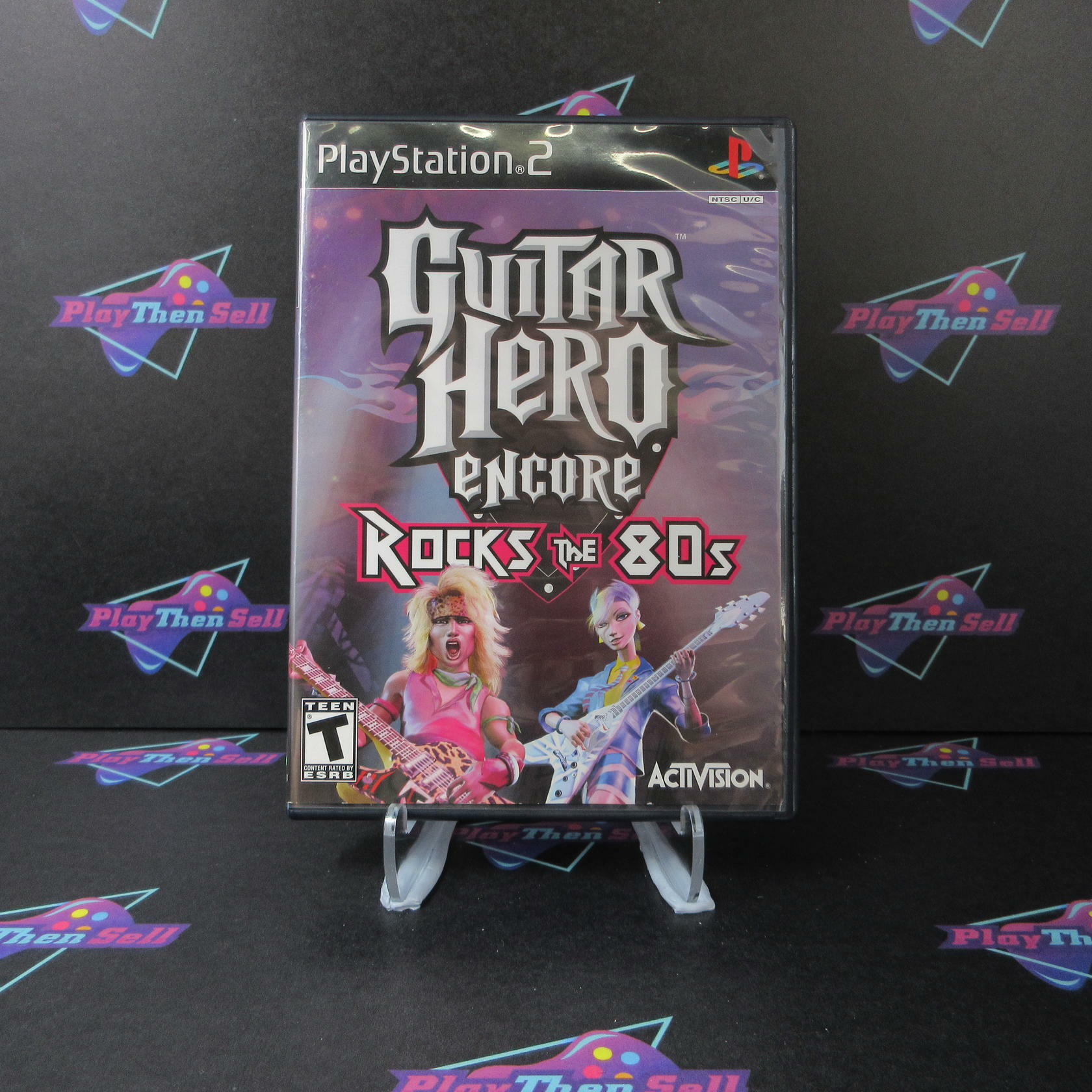Guitar Hero Encore Rocks the 80's PS2 PlayStation 2 - Very Good