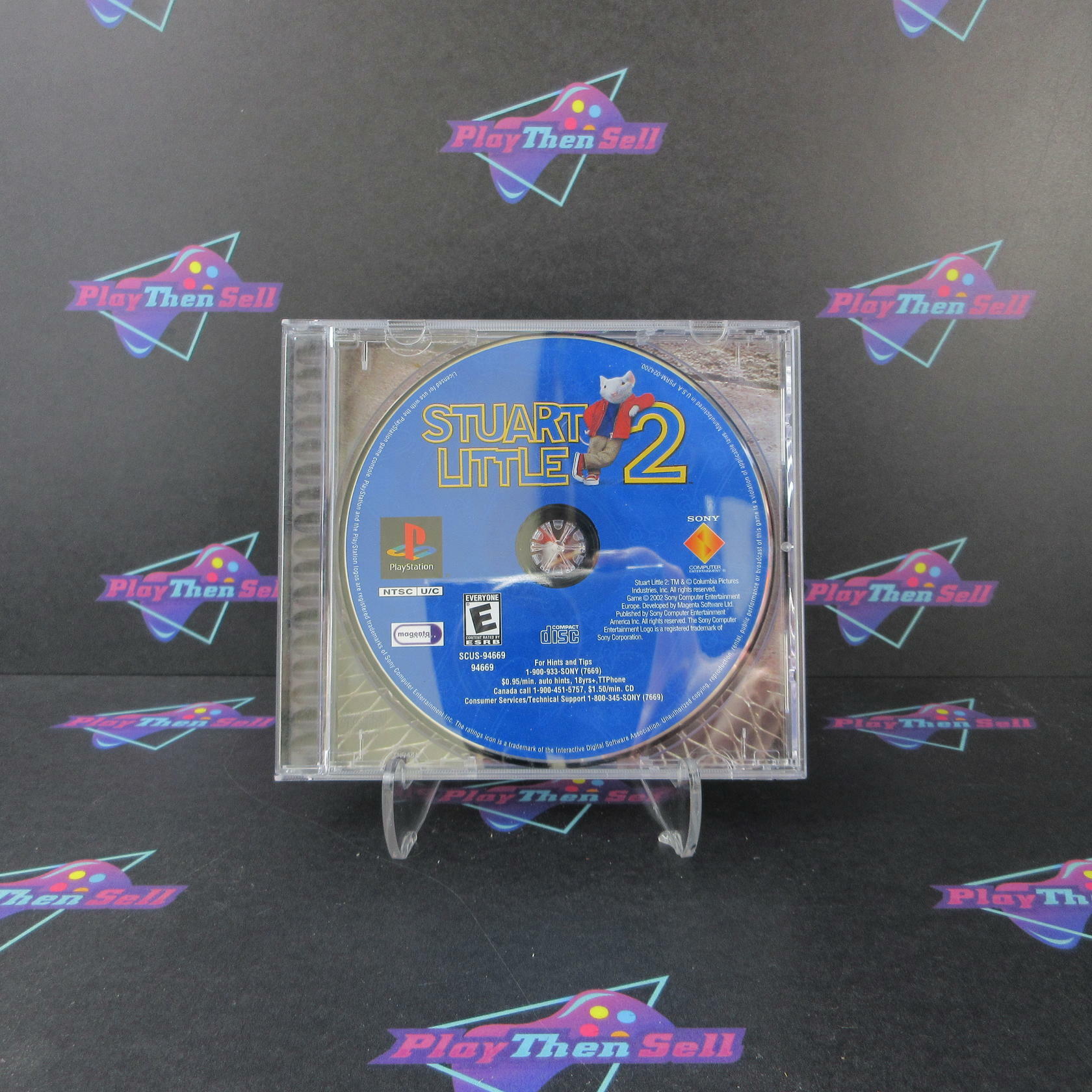 Stuart Little 2 PS1 PlayStation 1 - Very Good