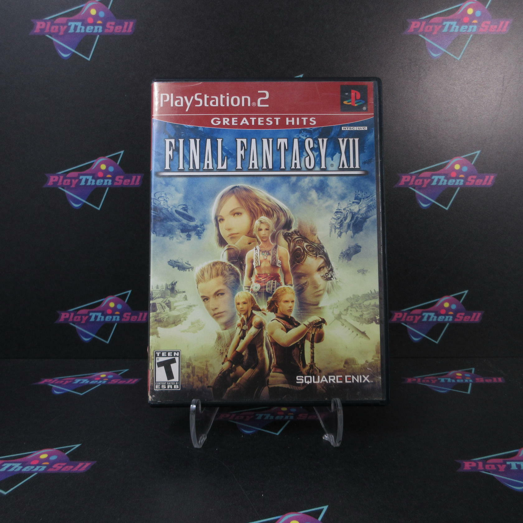 Final Fantasy XII GH PS2 PlayStation 2 AD + Reg Card Complete CIB - Very Good