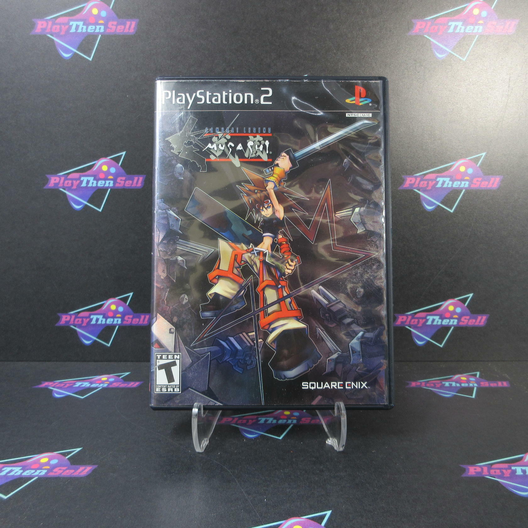 Musashi Samurai Legend PS2 PlayStation 2 AD + Reg Card Complete CIB - Very Good