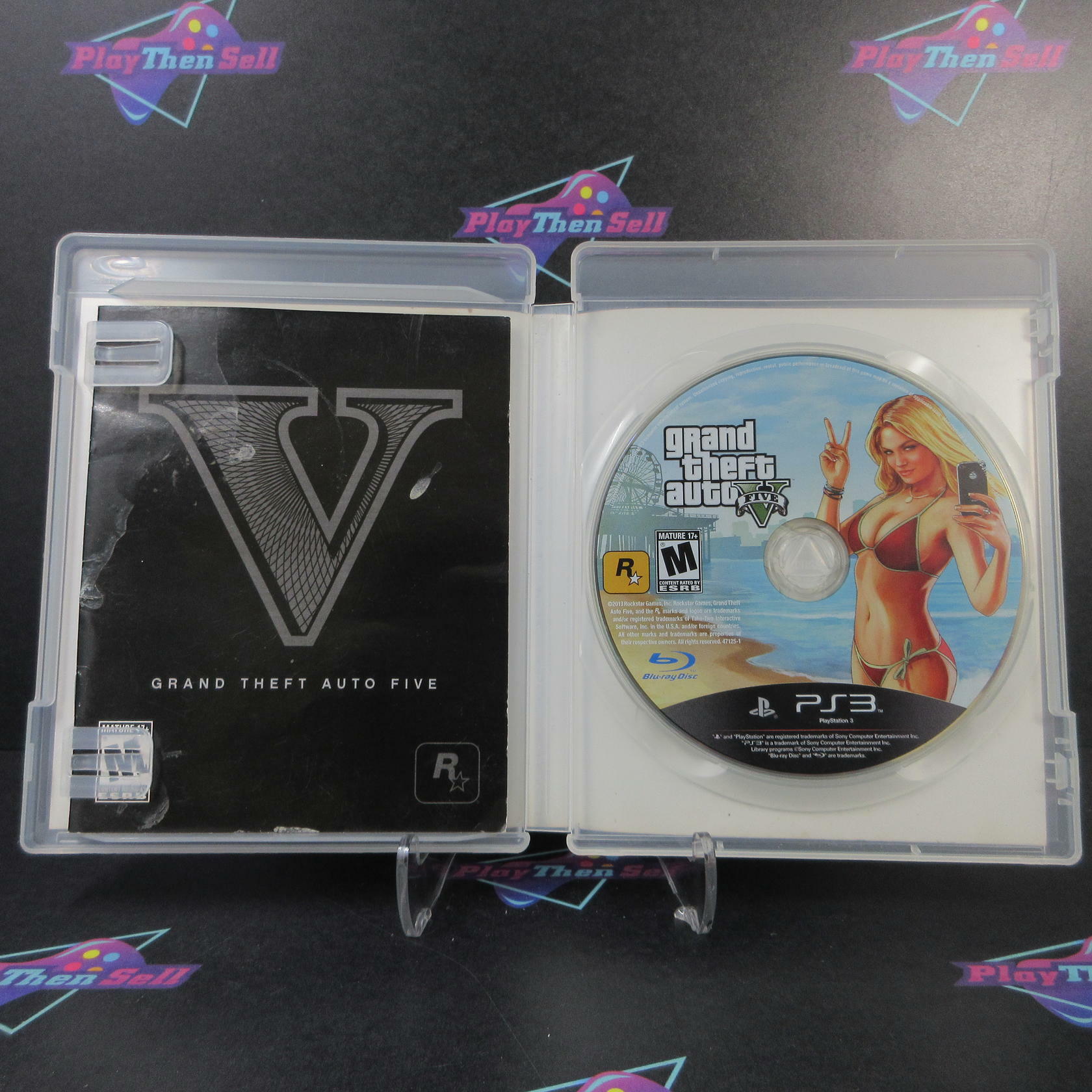 Grand Theft Auto V PS3  PlayStation 3 AD/MD Complete CIB - Very Good