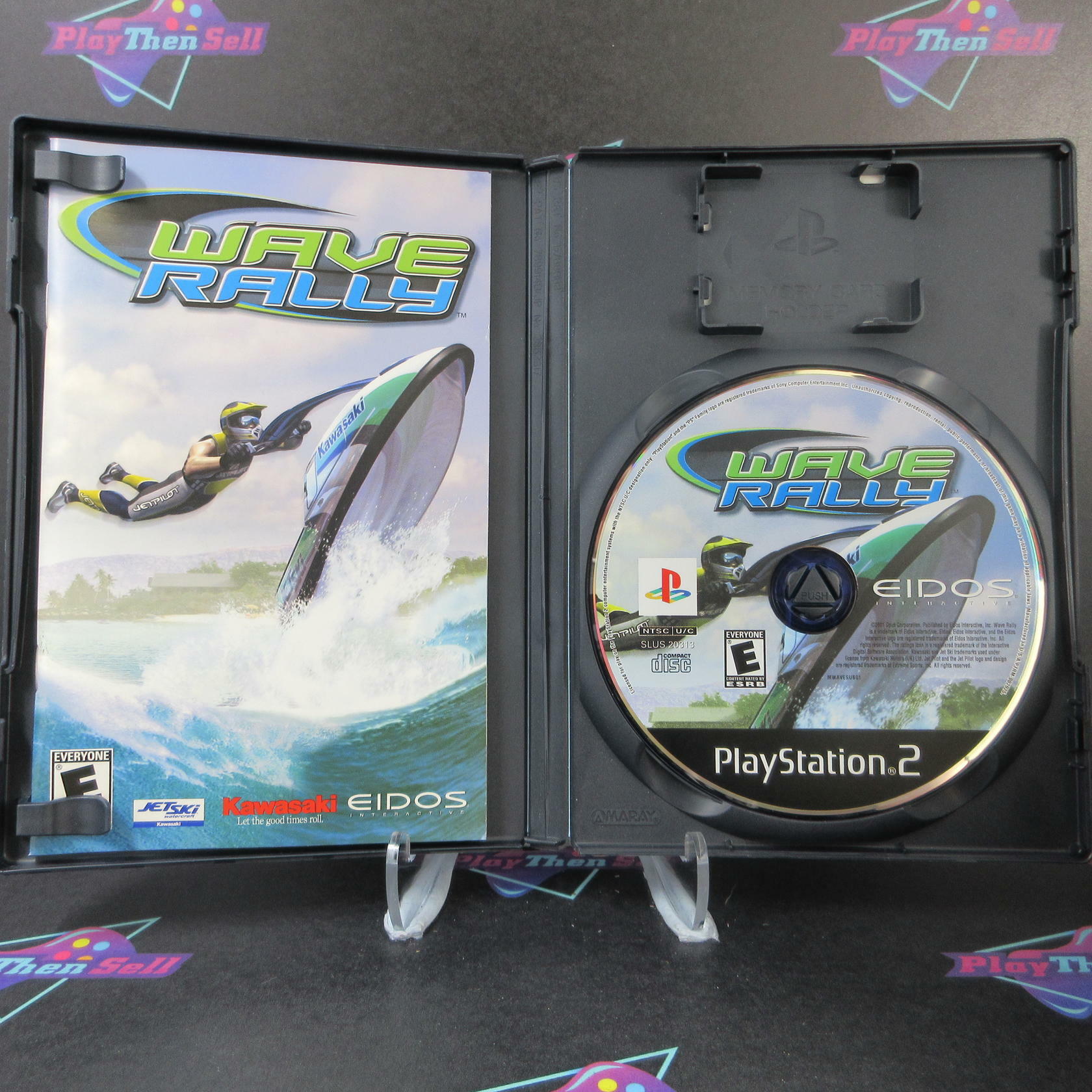 Wave Rally PS2 PlayStation 2 AD + Reg Card Complete CIB - Very Good