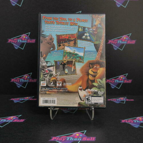 Madagascar PS2 PlayStation 2 AD Complete CIB - Very Good