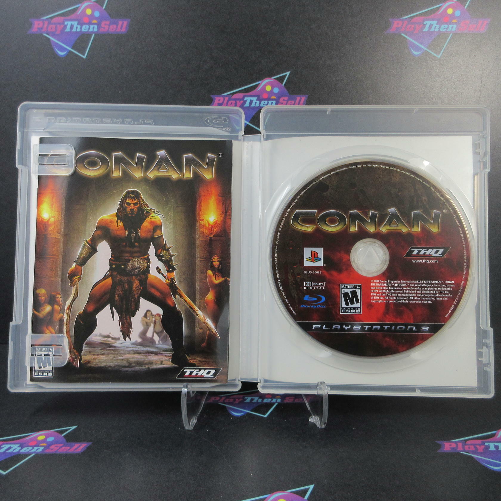 Conan PS3 Playstation 3 AD Complete CIB - Very Good