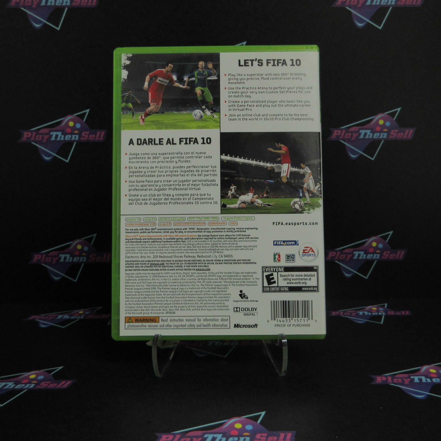 FIFA Soccer 10 Xbox 360 DD/NM - Very Good