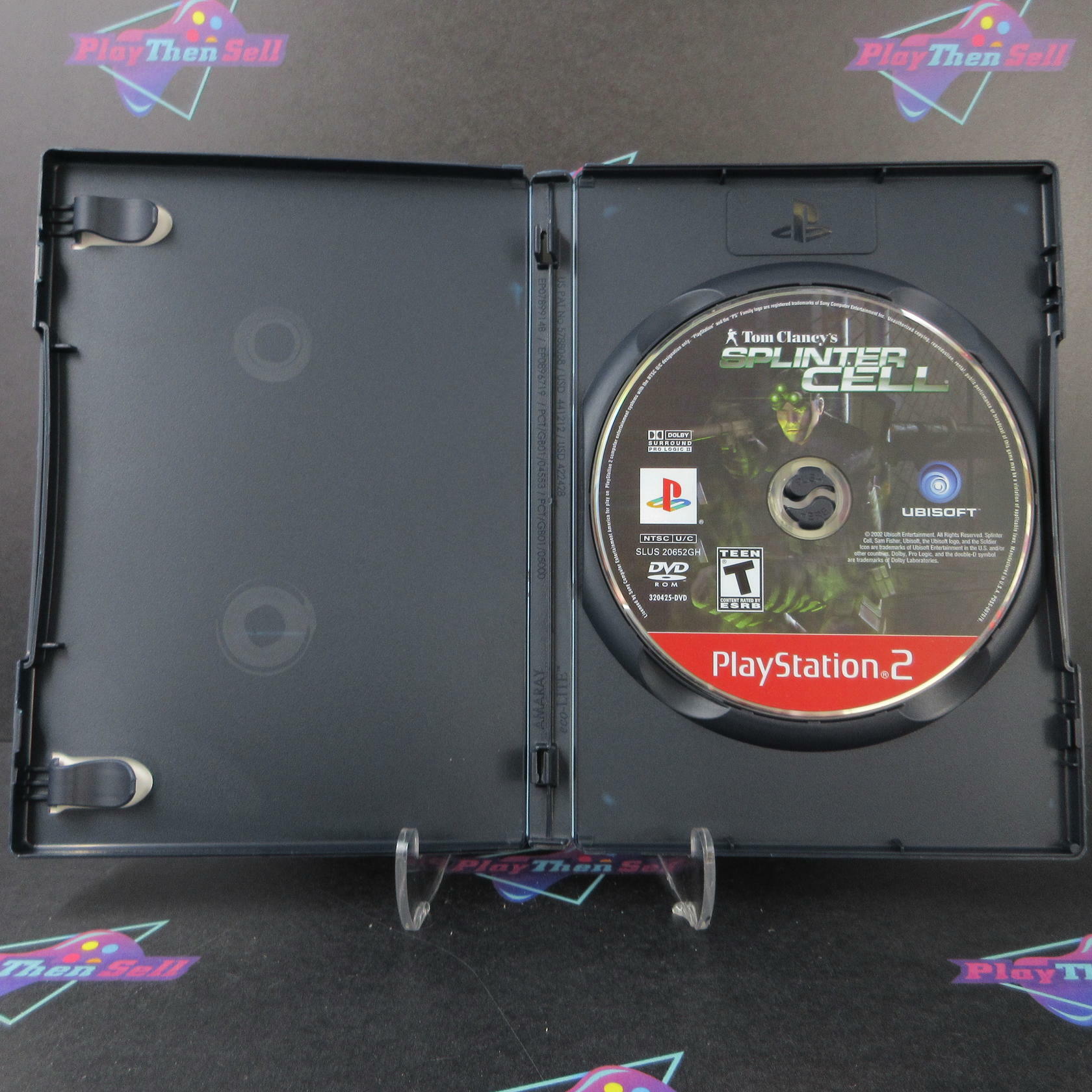 Tom Clancy's Splinter Cell PlayStation 2 PS2 GH - Very Good