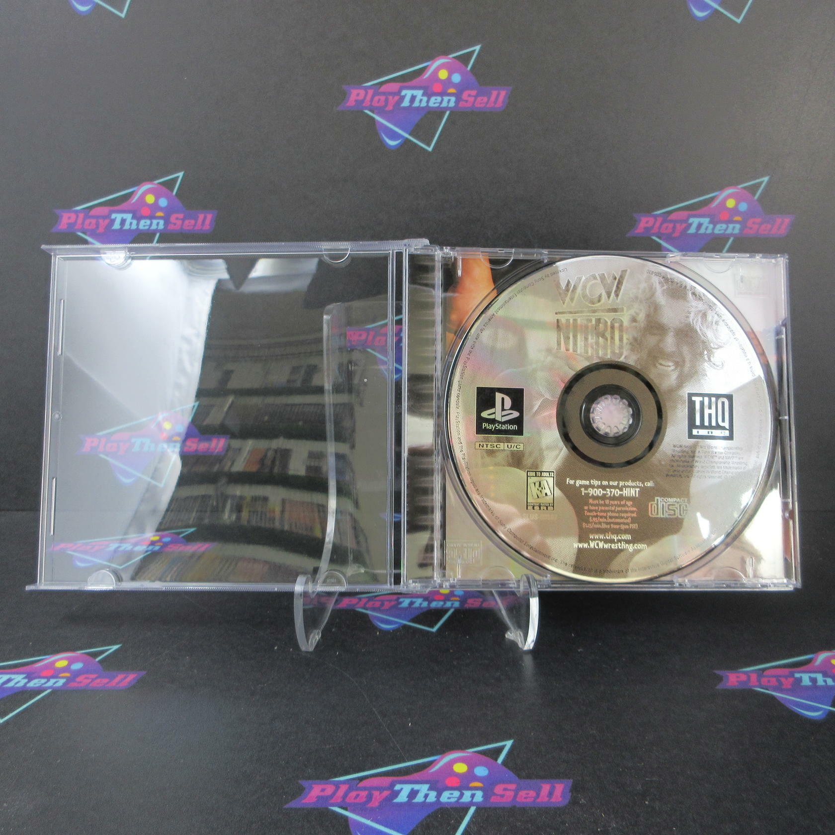 WCW Nitro PS1 PlayStation 1 - Very Good