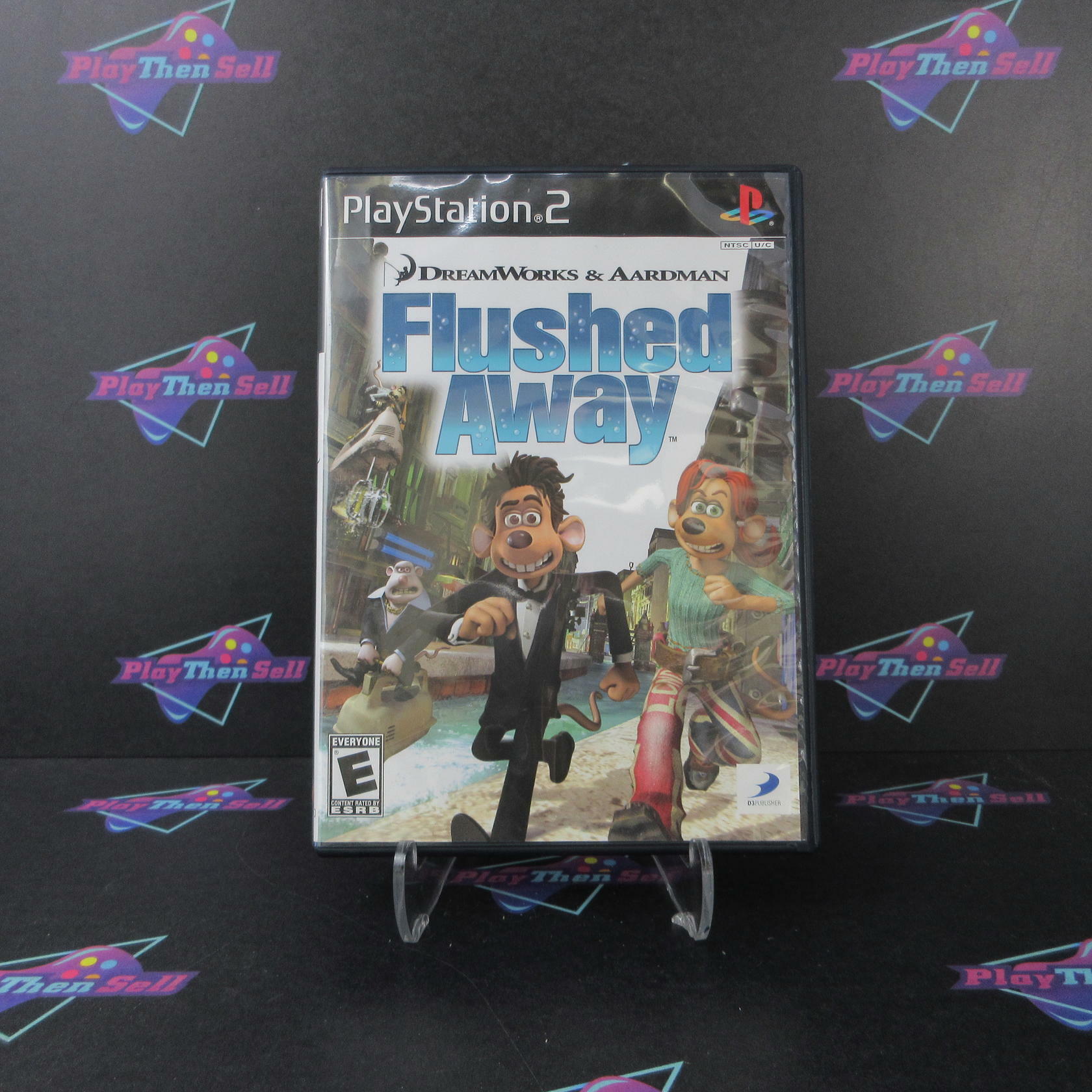 Flushed Away PS2 PlayStation 2 AD/NM - Very Good