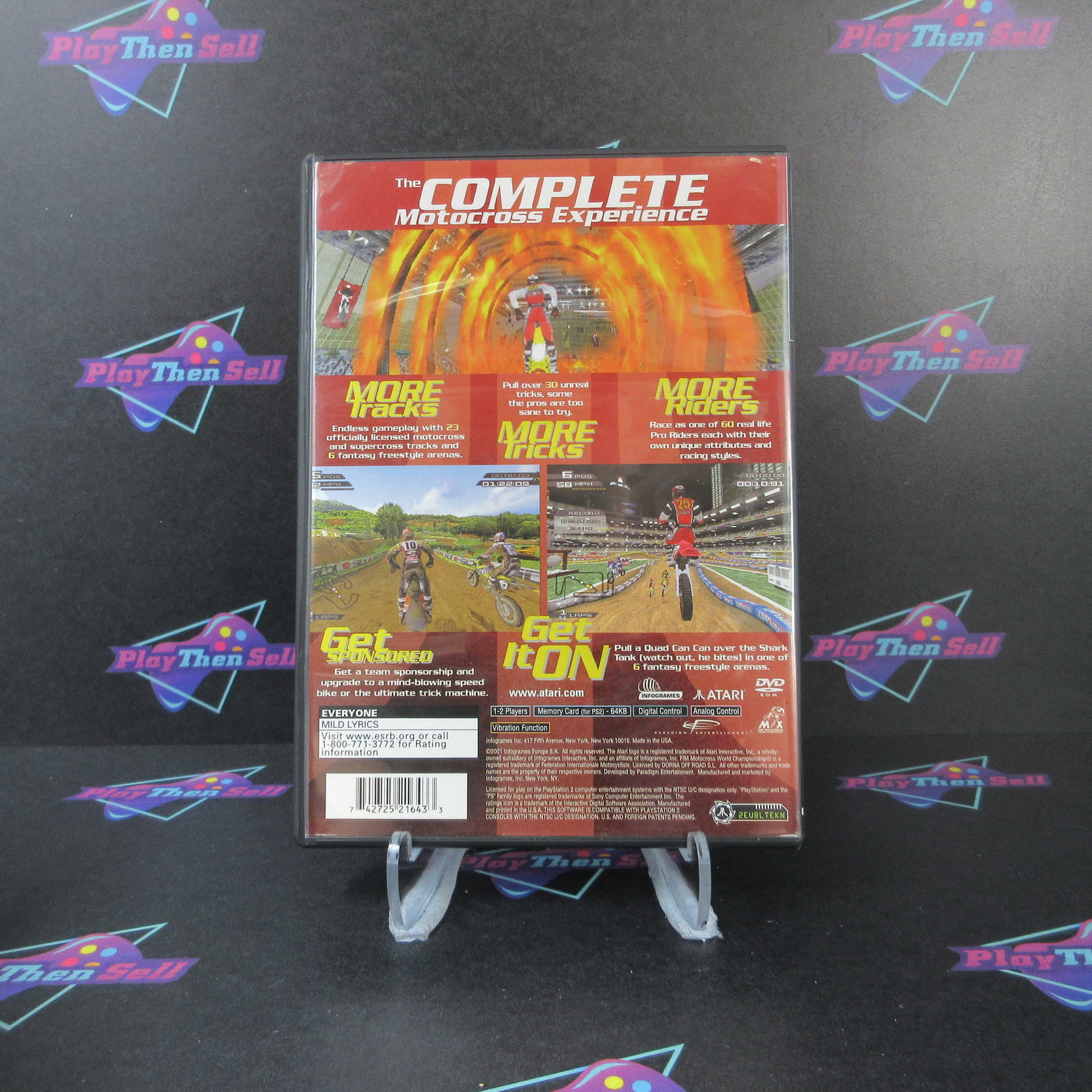 MX Rider PS2 PlayStation 2 - Like New