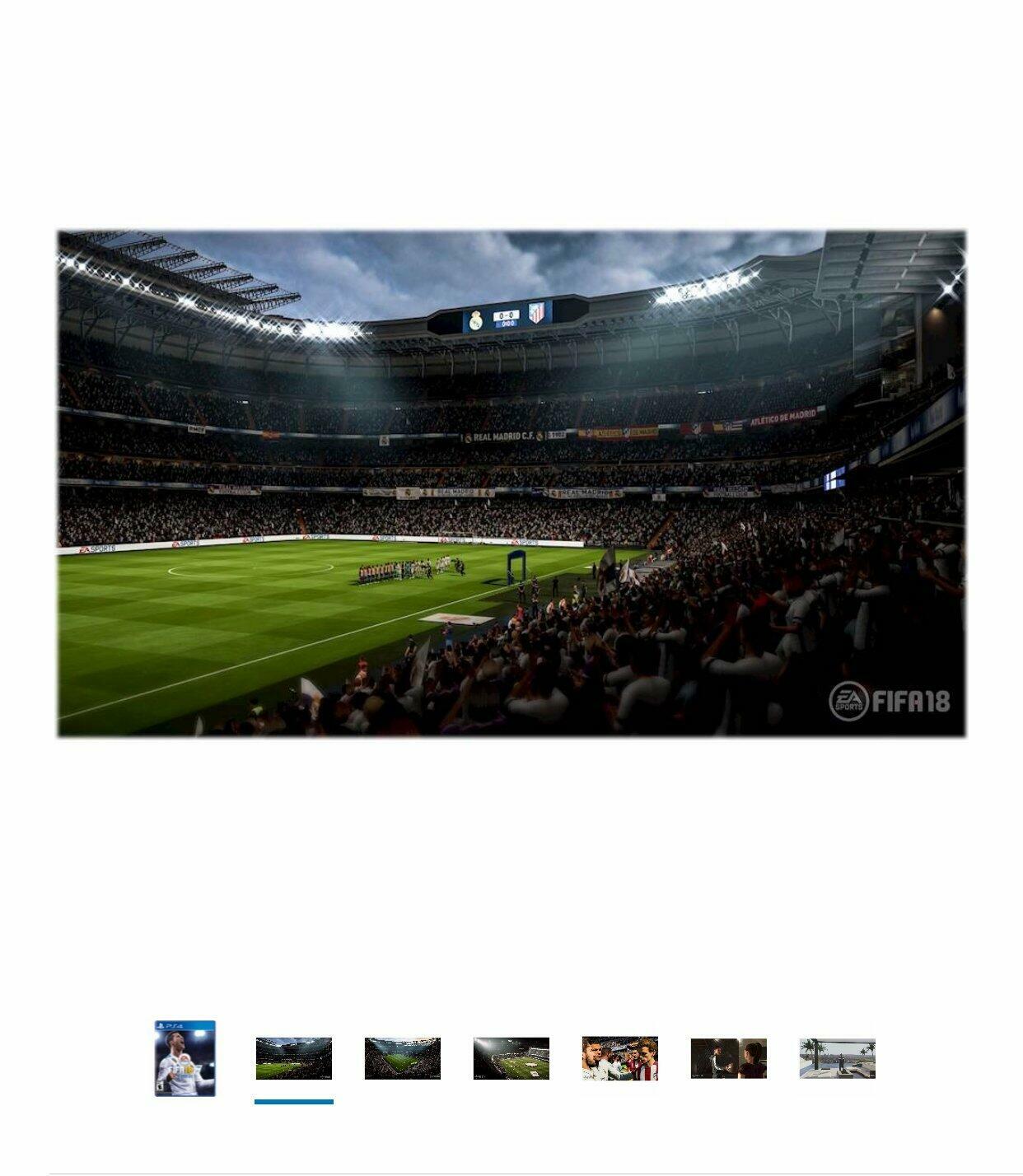 FIFA 18 PS4 PlayStation 4 - Like New