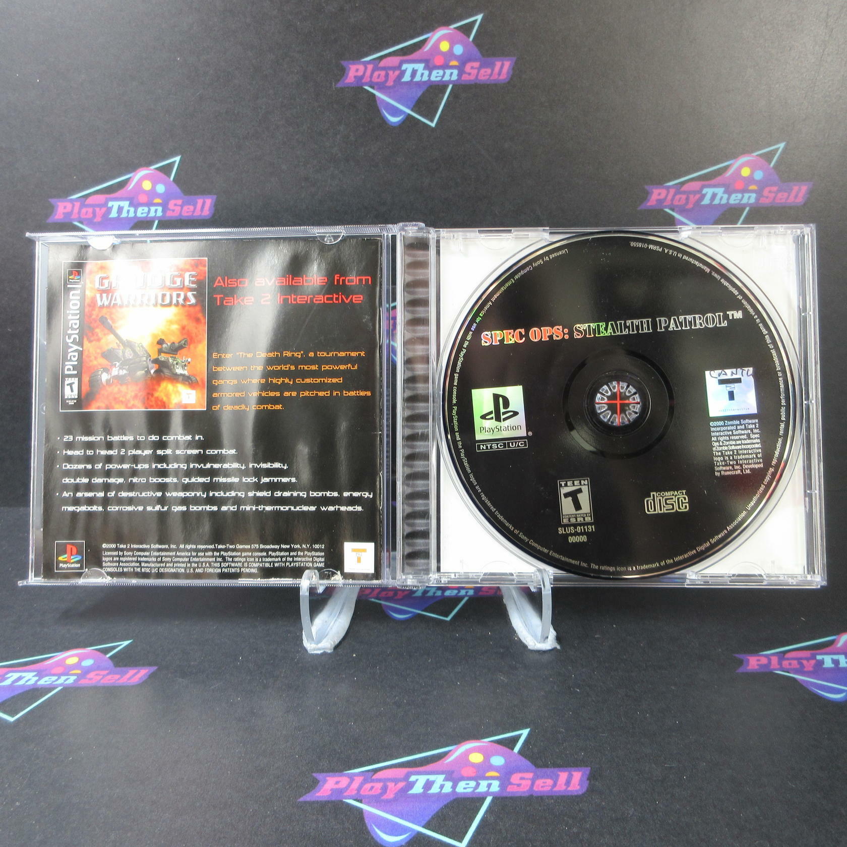 Spec Ops Stealth Patrol PS1 PlayStation 1 AD/MD Complete CIB - Very Good