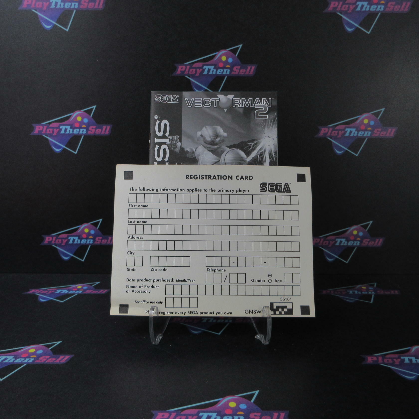 Vectorman 2 Sega Genesis Boxed + Reg Card - Like New