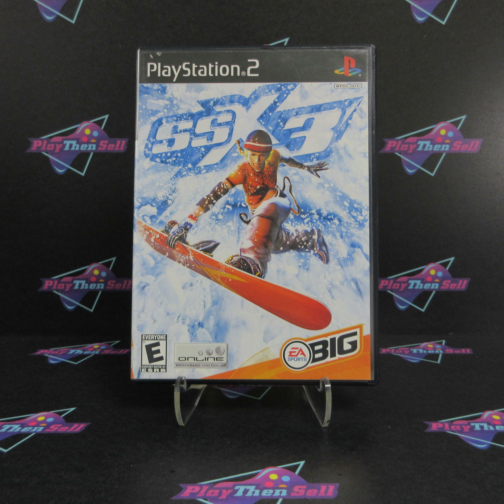 SSX 3 PS2 PlayStation 2 MD Complete CIB - Very Good
