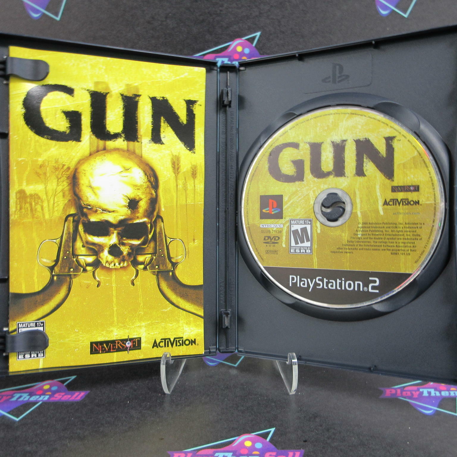 Gun PS2 PlayStation 2 - Like New