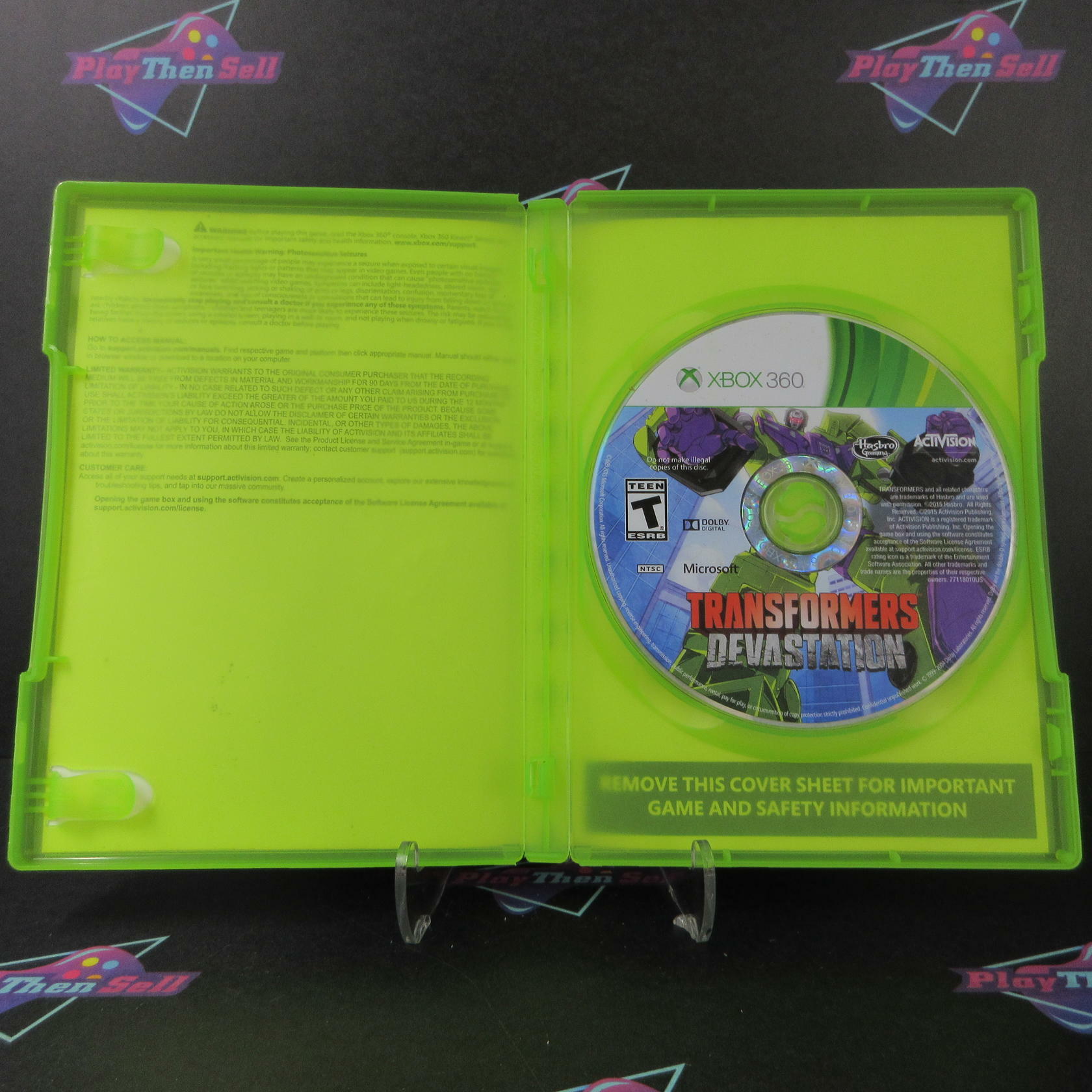 Transformers Devastation Xbox 360 AD - Very Good