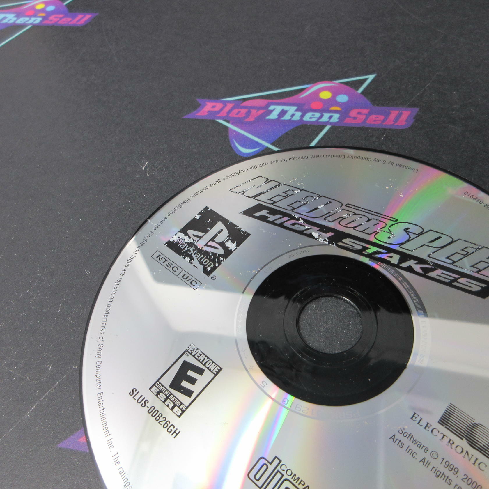 Need For Speed 4 High Stakes GH PS1 PlayStation 1 AD/DD/NM - Very Good