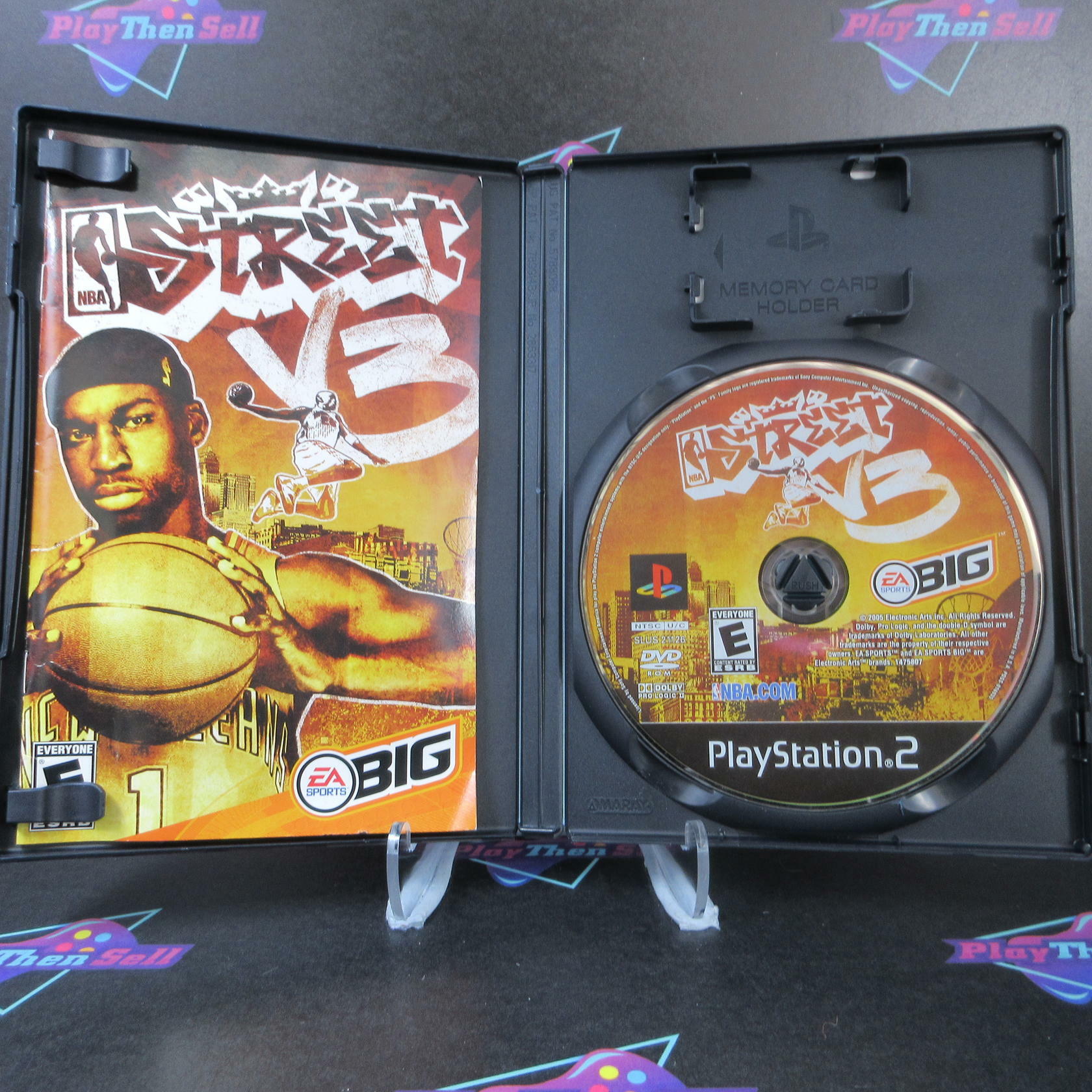 NBA Street V3 PS2 PlayStation 2 AD Complete CIB - Very Good