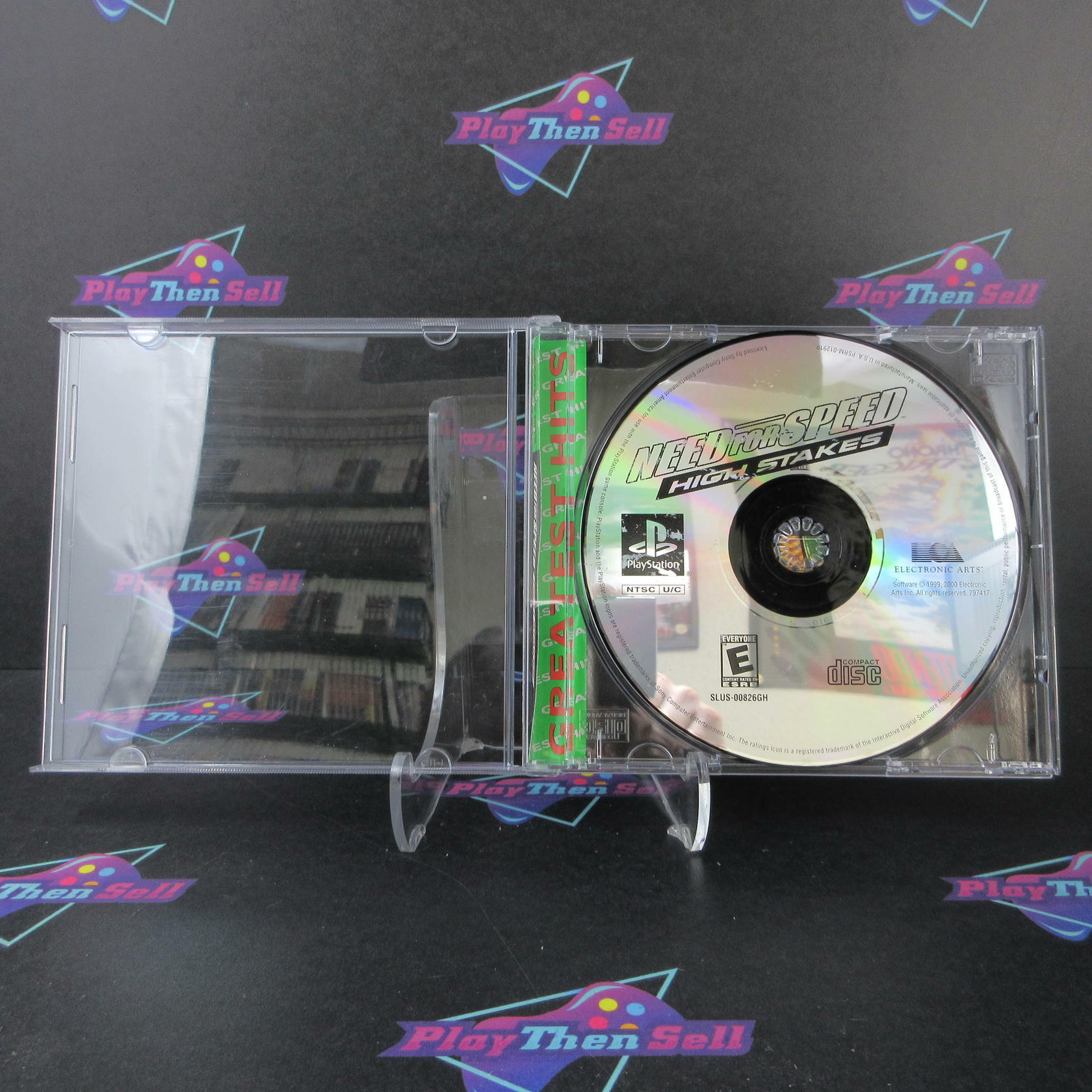 Need For Speed 4 High Stakes GH PS1 PlayStation 1 AD/DD/NM - Very Good