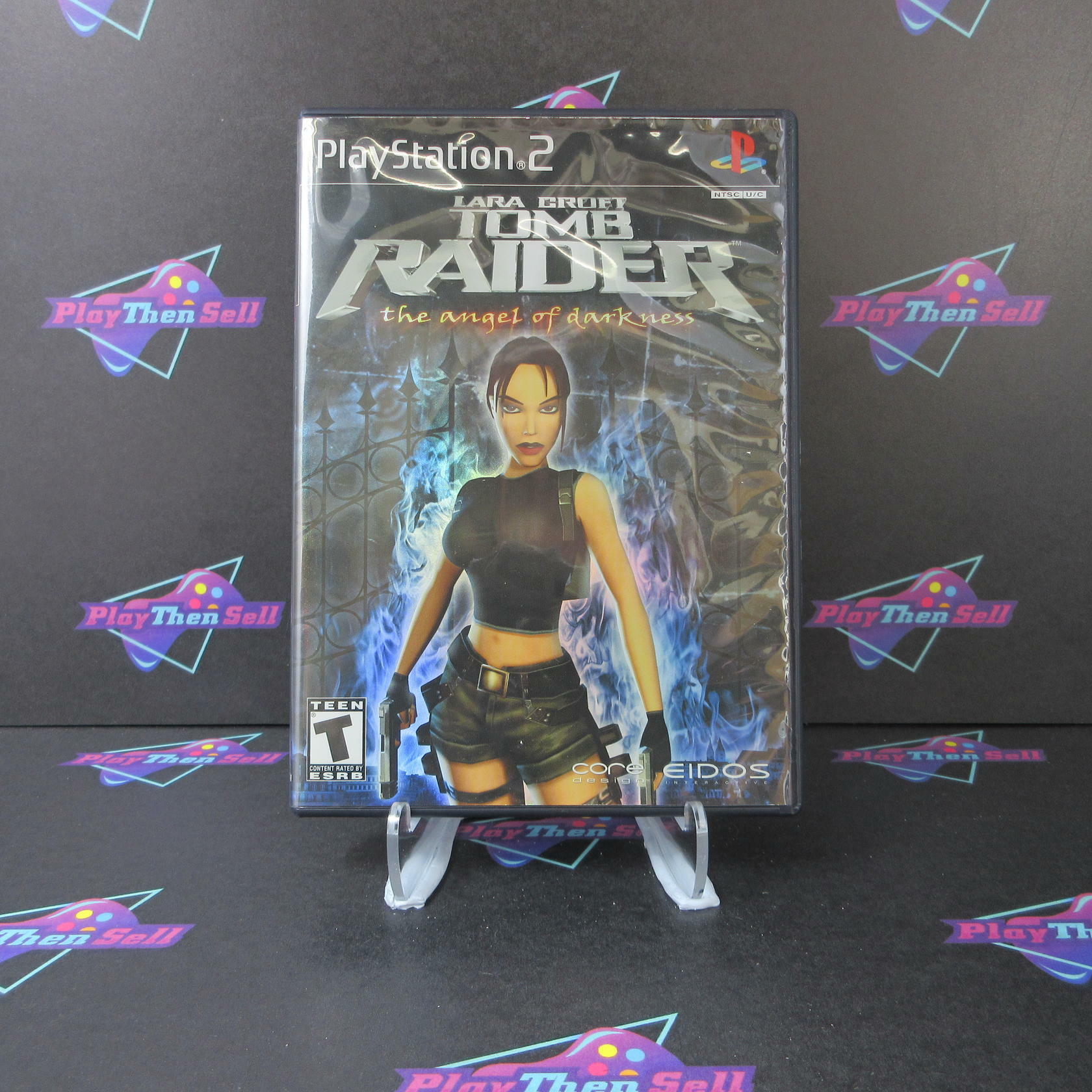 Lara Croft Tomb Raider The  Angel Of Darkness PS2 PlayStation 2 + Reg Card - Like New