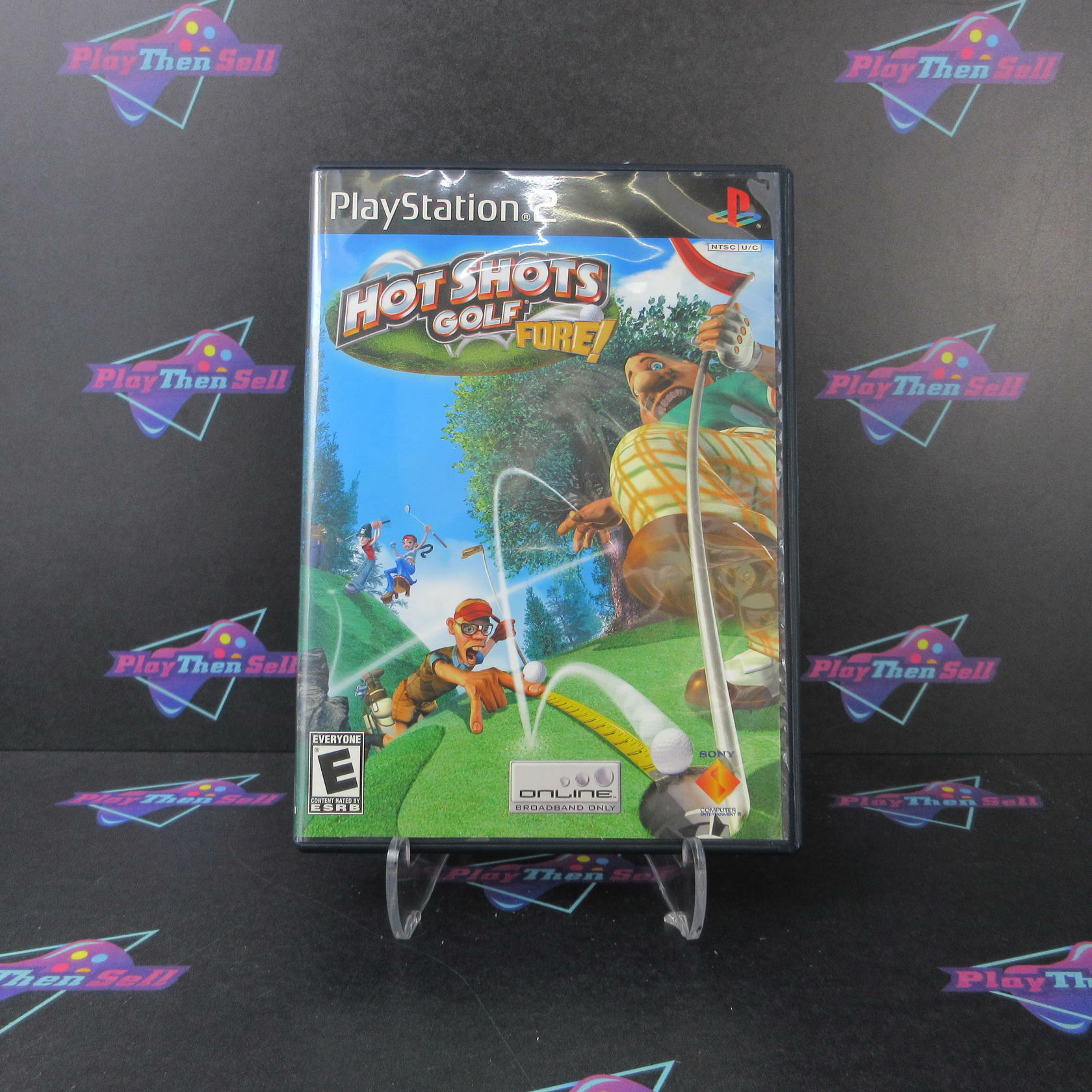 Hot Shots Golf Fore PS2 PlayStation 2 AD/NM - Very Good