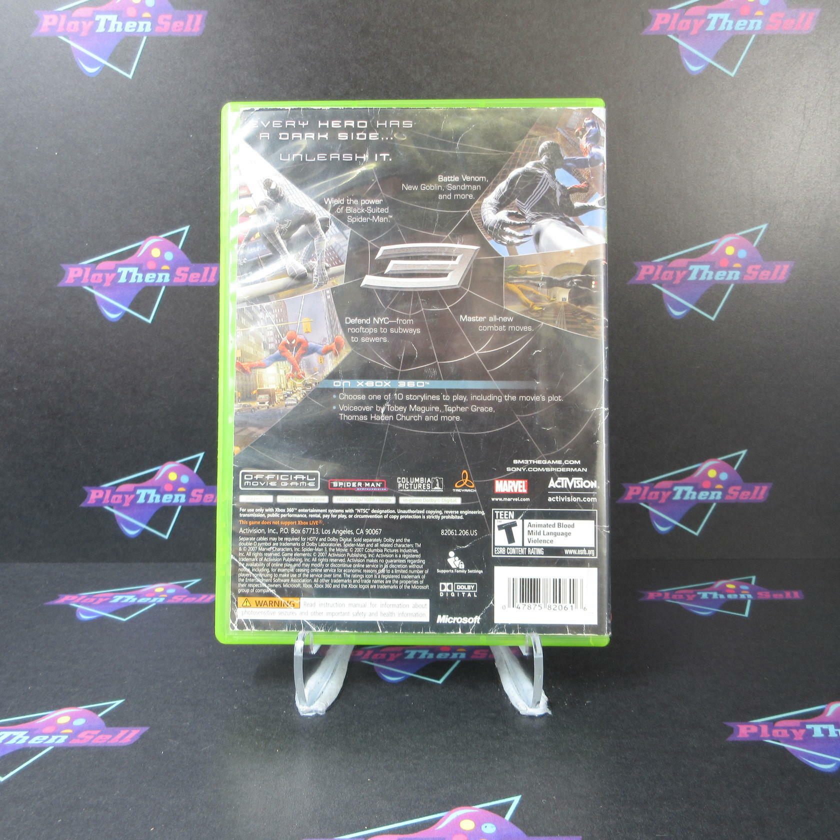Spider-Man 3 Xbox 360 AD/NM - Very Good