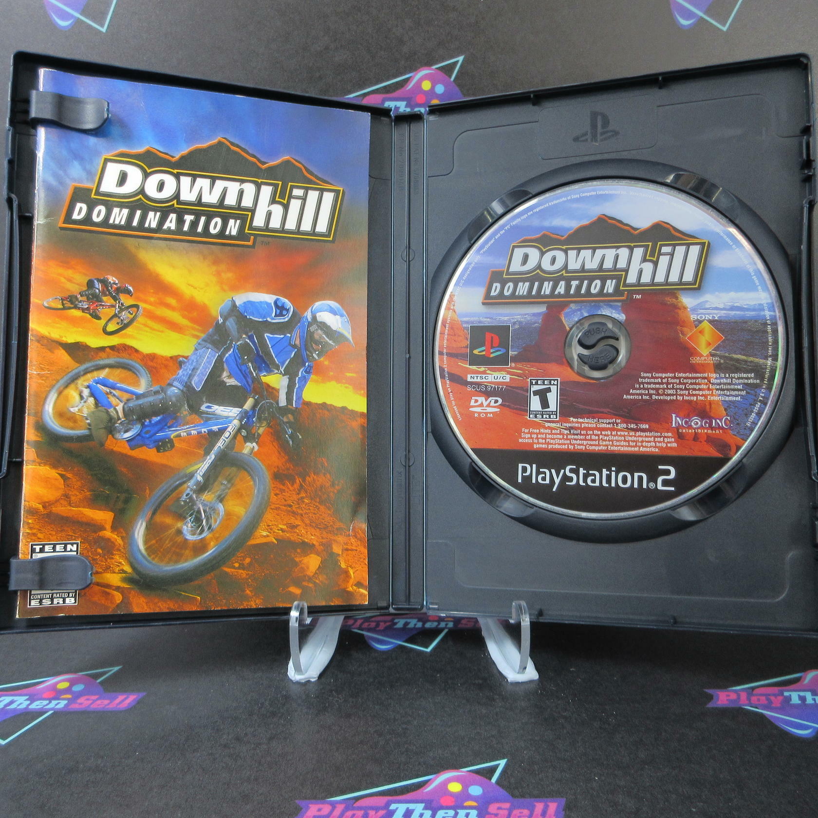 Downhill Domination PS2 PlayStation 2 - Like New