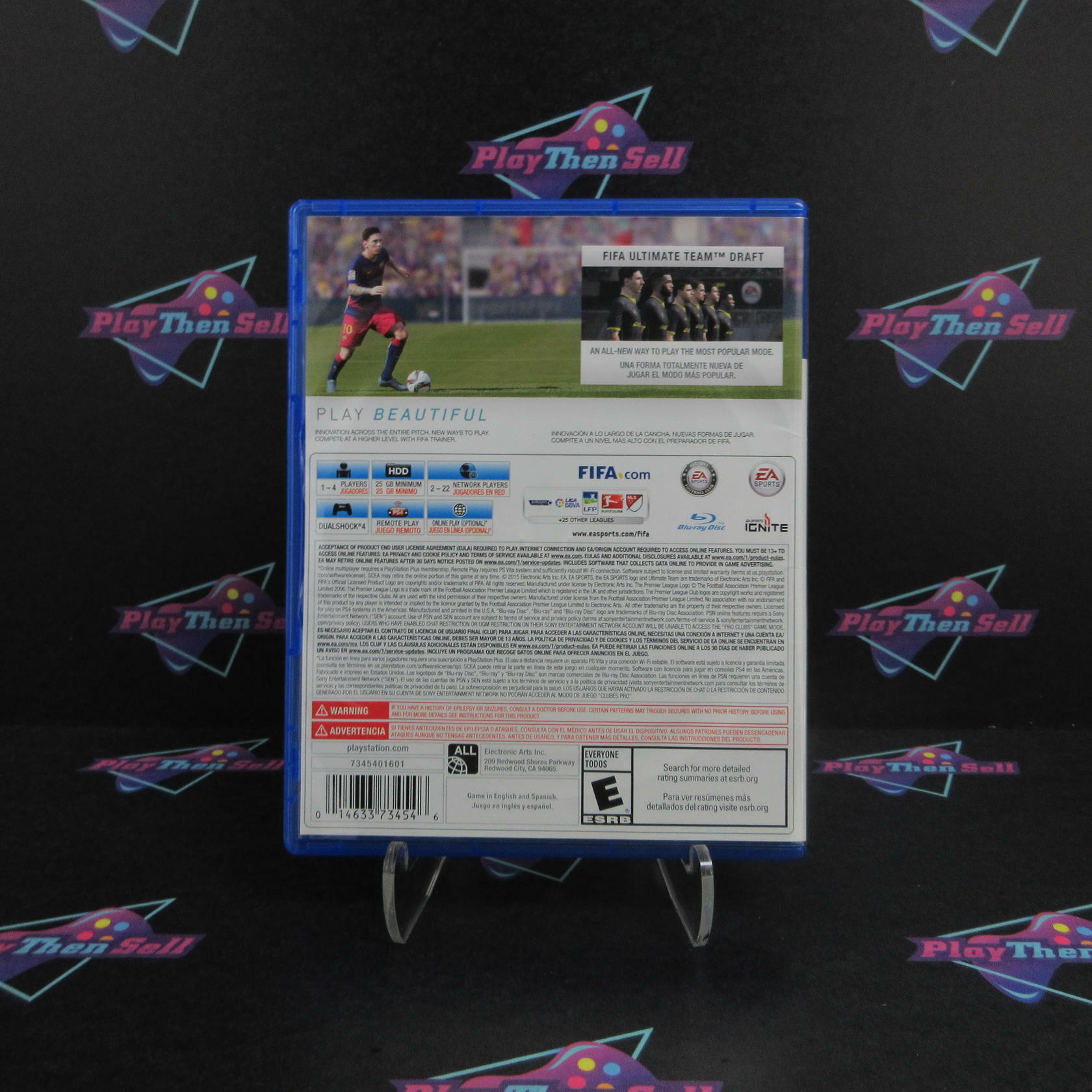 FIFA 16 PS4 PlayStation 4 - Like New