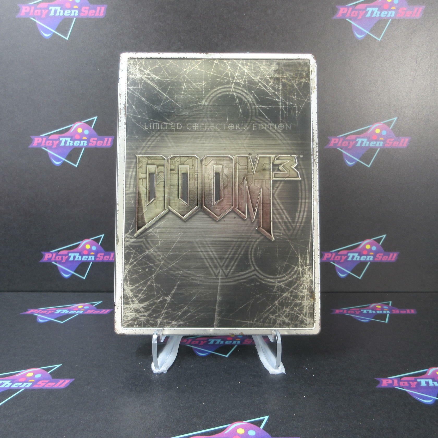 Doom 3 Limited Collector's Edition Steel Book Xbox AD Complete - Very Good