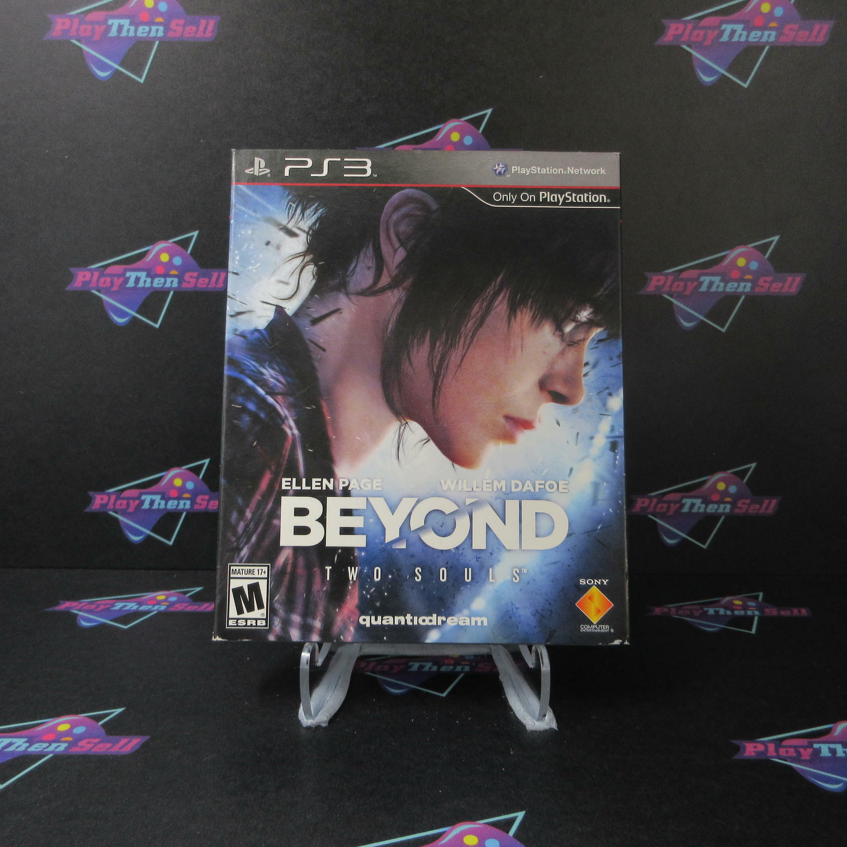 Beyond Two Souls SteelBook PS3 PlayStation 3 + Sleeve - Like New