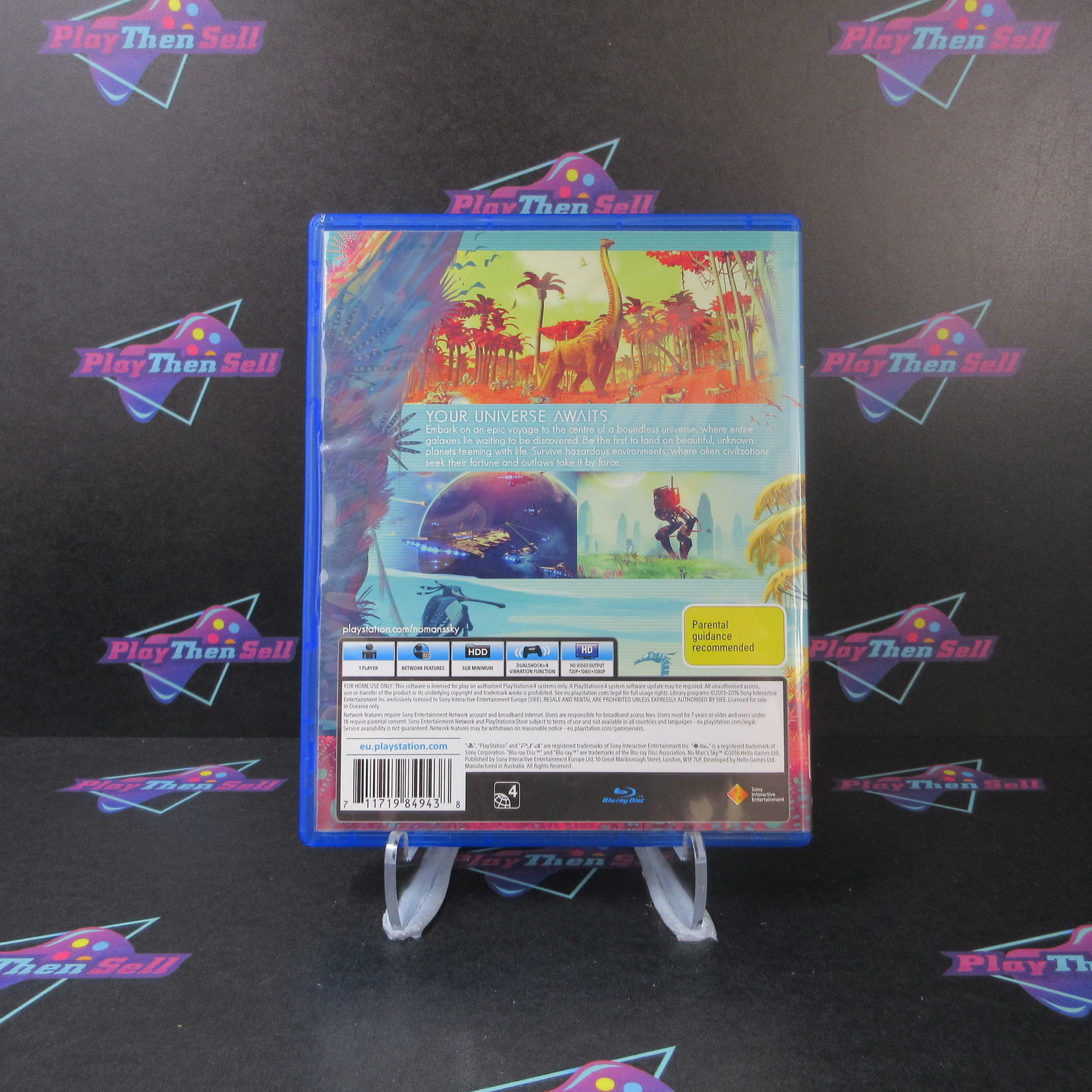 No Man's Sky PS4 Playstation 4 PAL - Like New