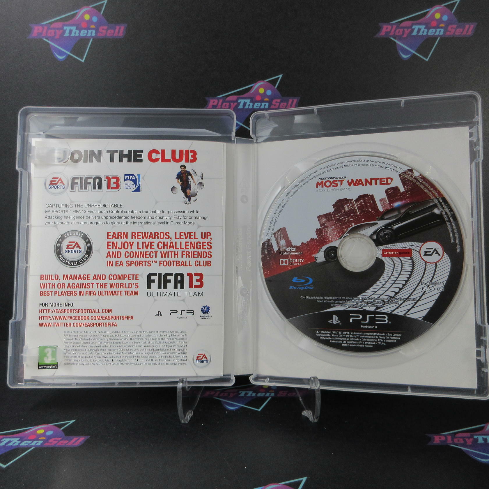 Need For Speed Most Wanted Limited Edition PS3 PlayStation 3 PAL - Like New