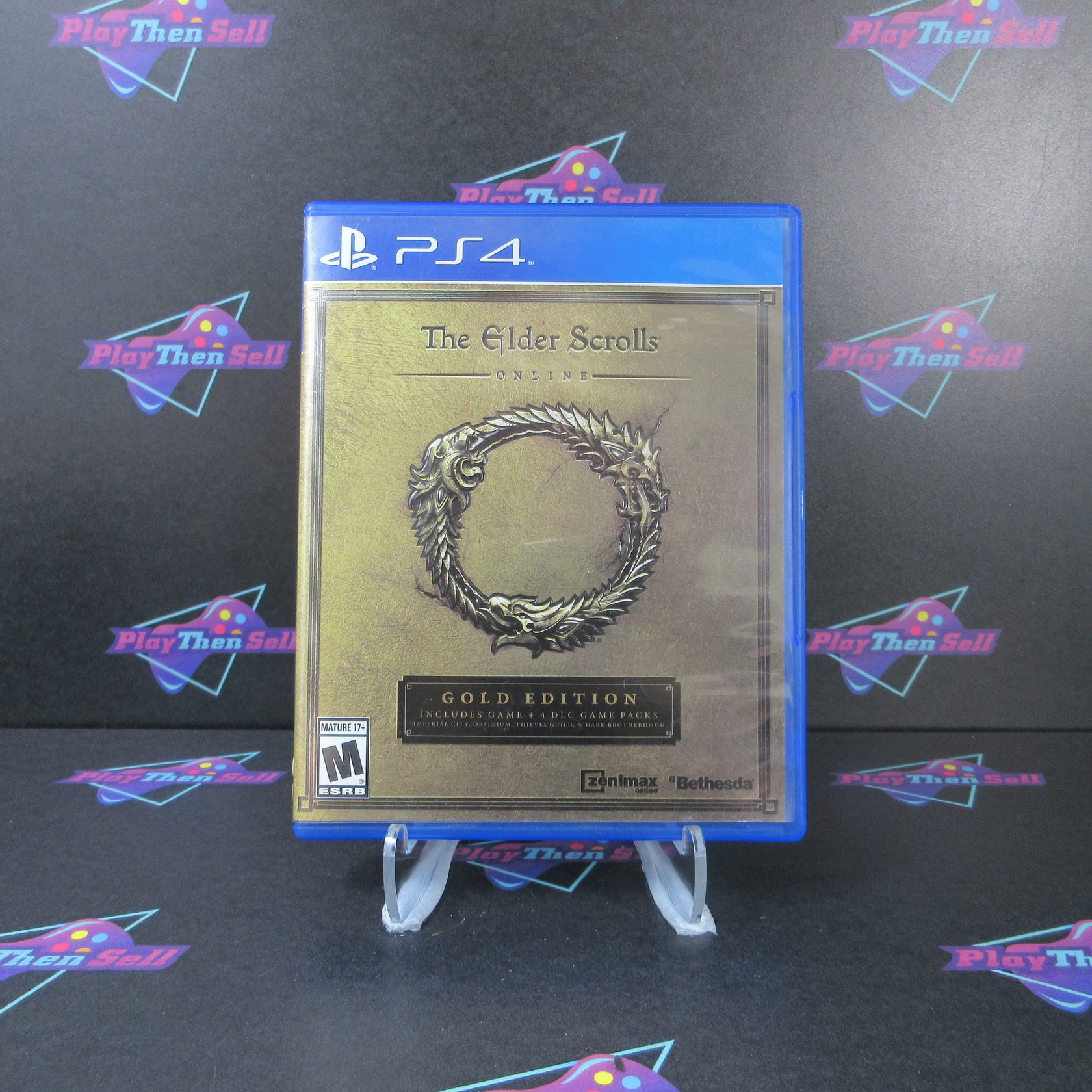 The Elder Scrolls Online Gold Edition PS4 PlayStation 4 AD - Very Good