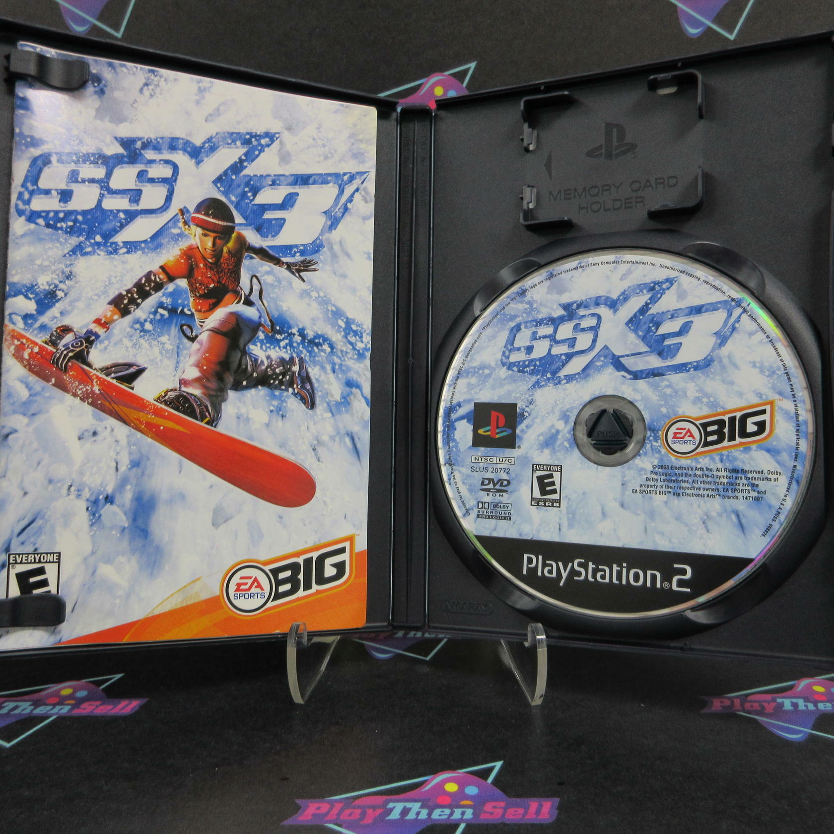 SSX 3 PS2 PlayStation 2 MD Complete CIB - Very Good