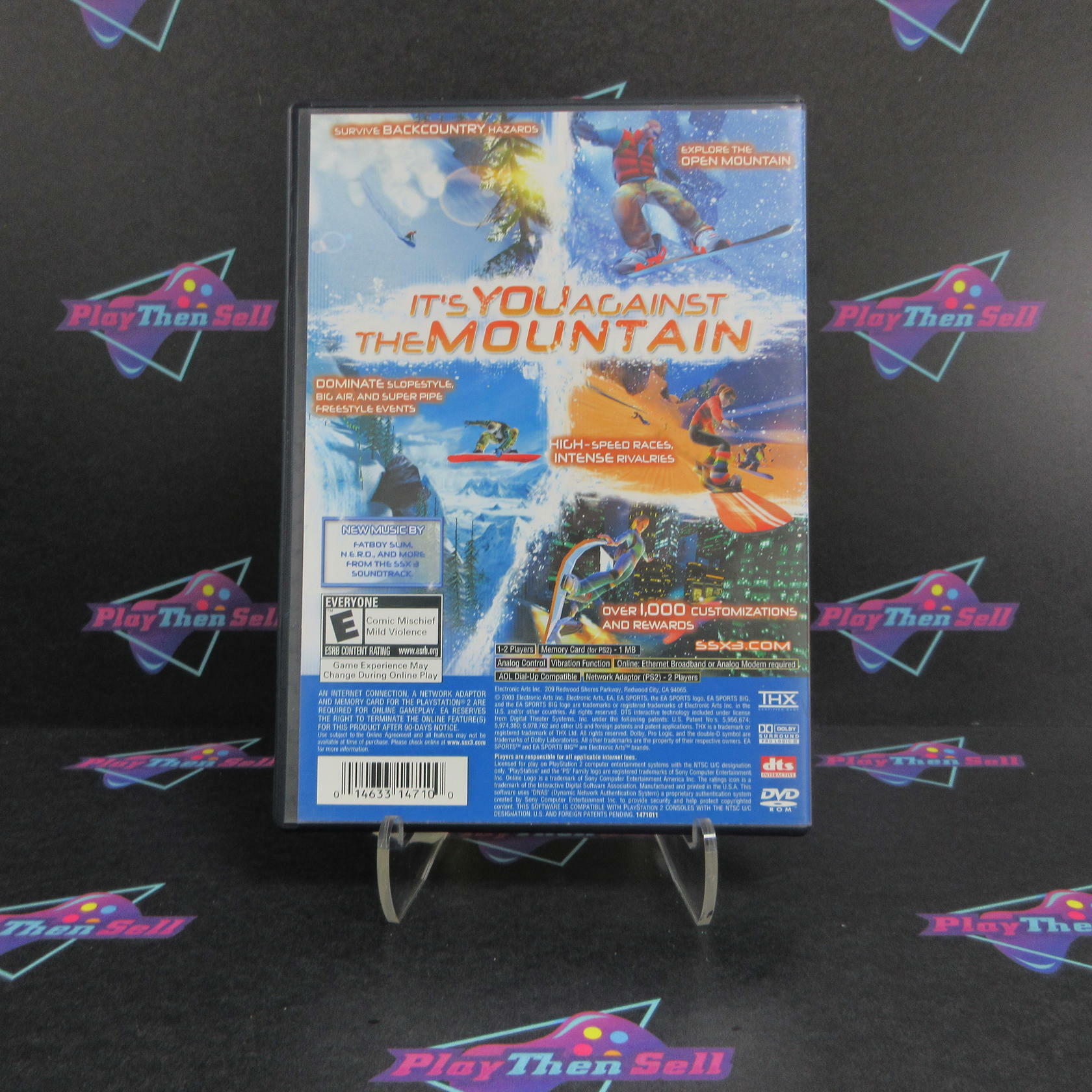 SSX 3 PS2 PlayStation 2 MD Complete CIB - Very Good