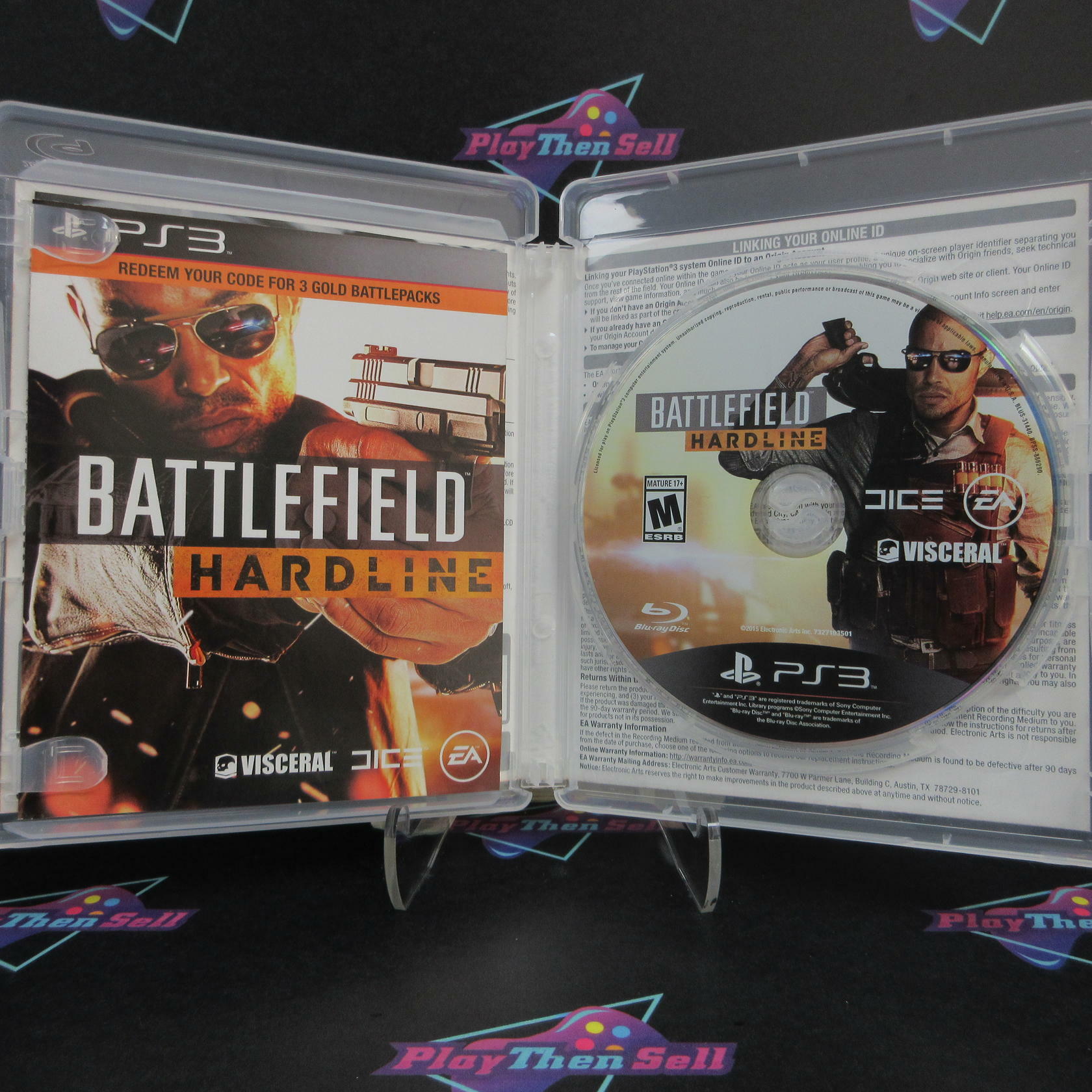 Battlefield Hardline PS3 PlayStation 3 - Like New